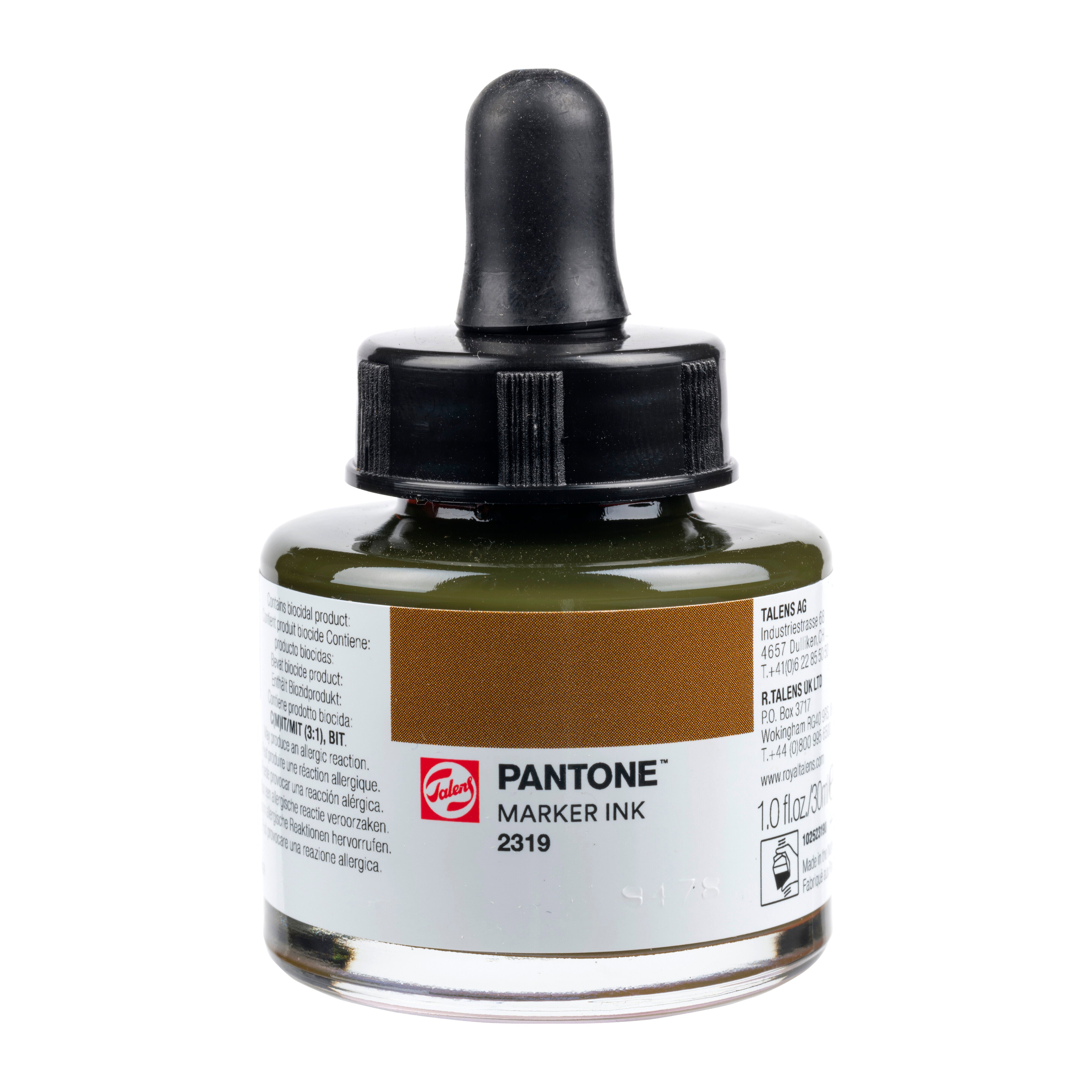 Talens Pantone Marker Ink 30ml Chestnut Brown