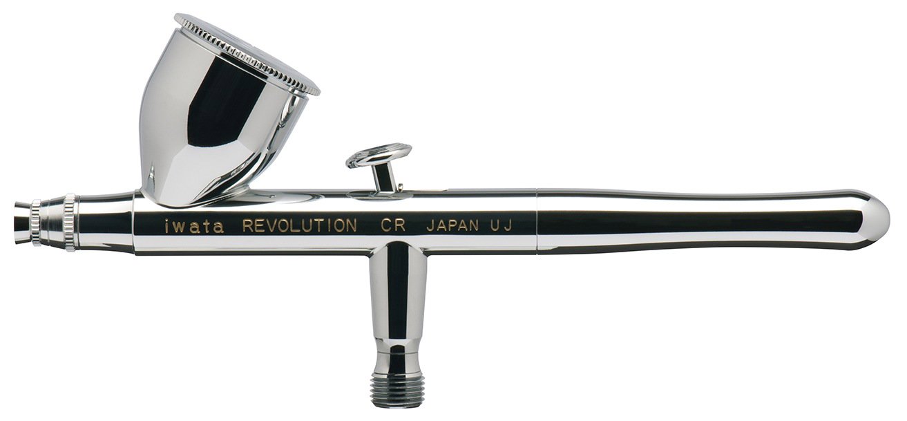 Iwata Revolution HP-CR Gravity Feed Dual Action Airbrush