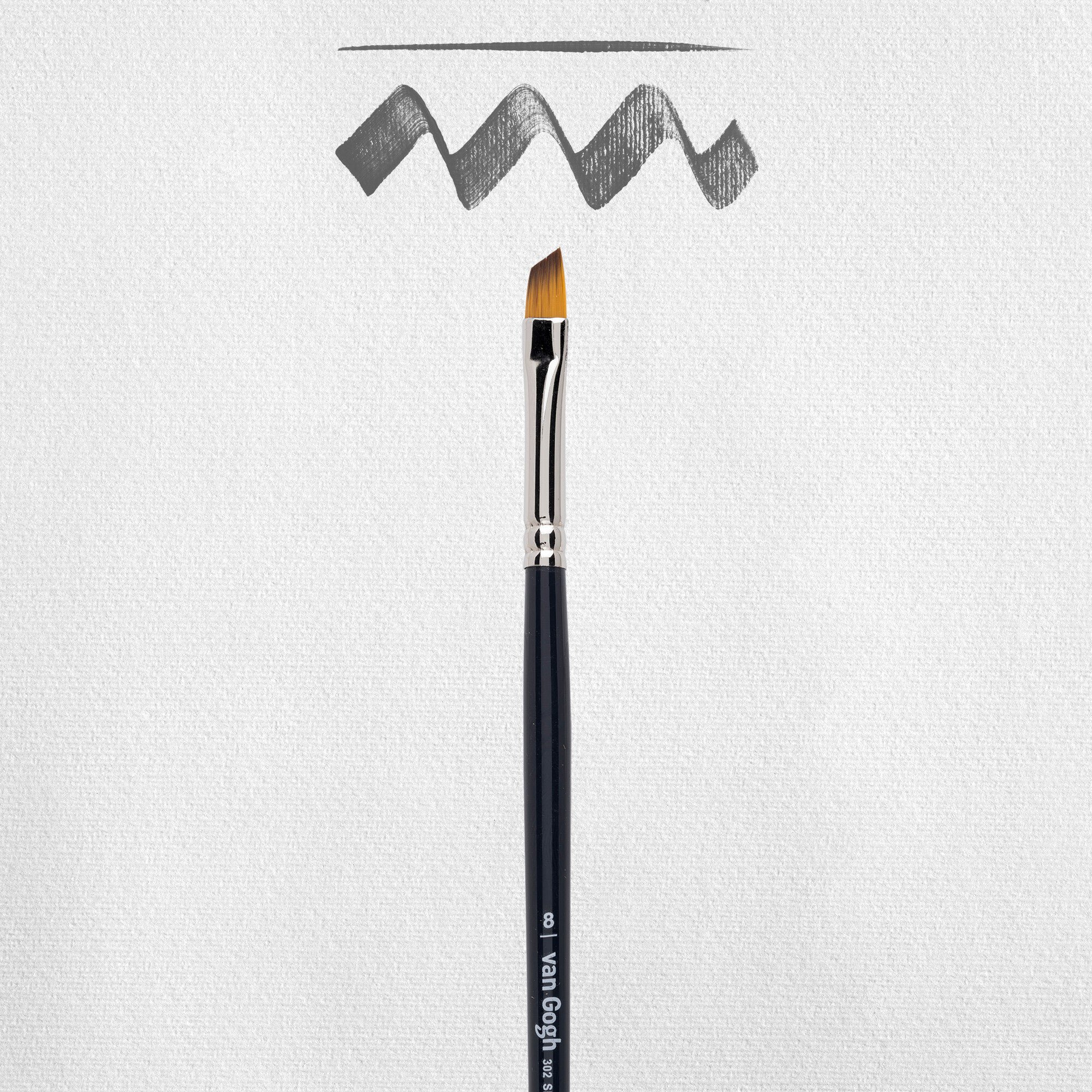 Van Gogh Oil & Acrylic Brush Series 302 no. 8