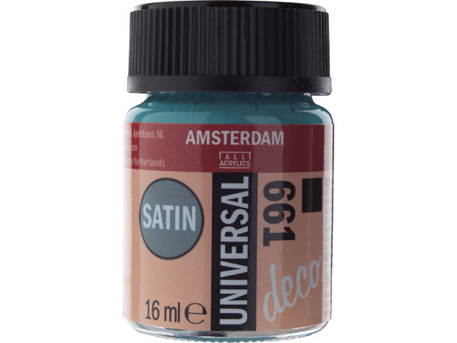 Amsterdam Acrylics Universal Satin Paint Turquoise Green 16ml