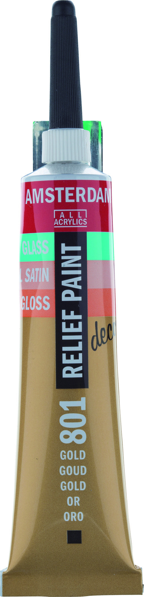 Amsterdam Acrylics Relief Paint Gold 20ml
