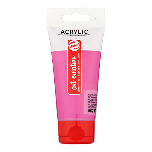 Talens Art Creation Acrylic Colour Tube 75 ml Permanent Red Violet