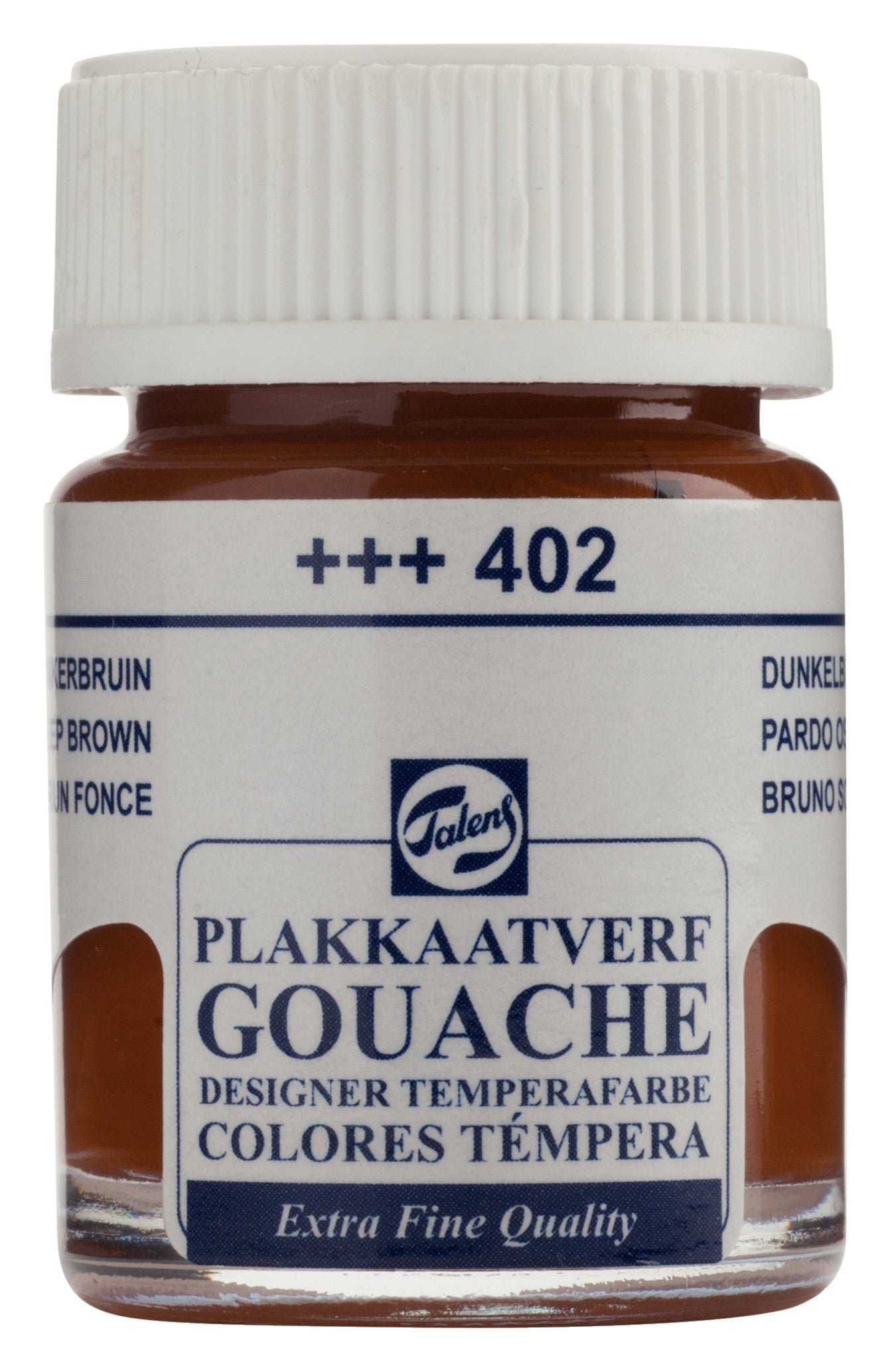 Talens Gouache Extra Fine Quality Bottle 16 ml Deep Brown