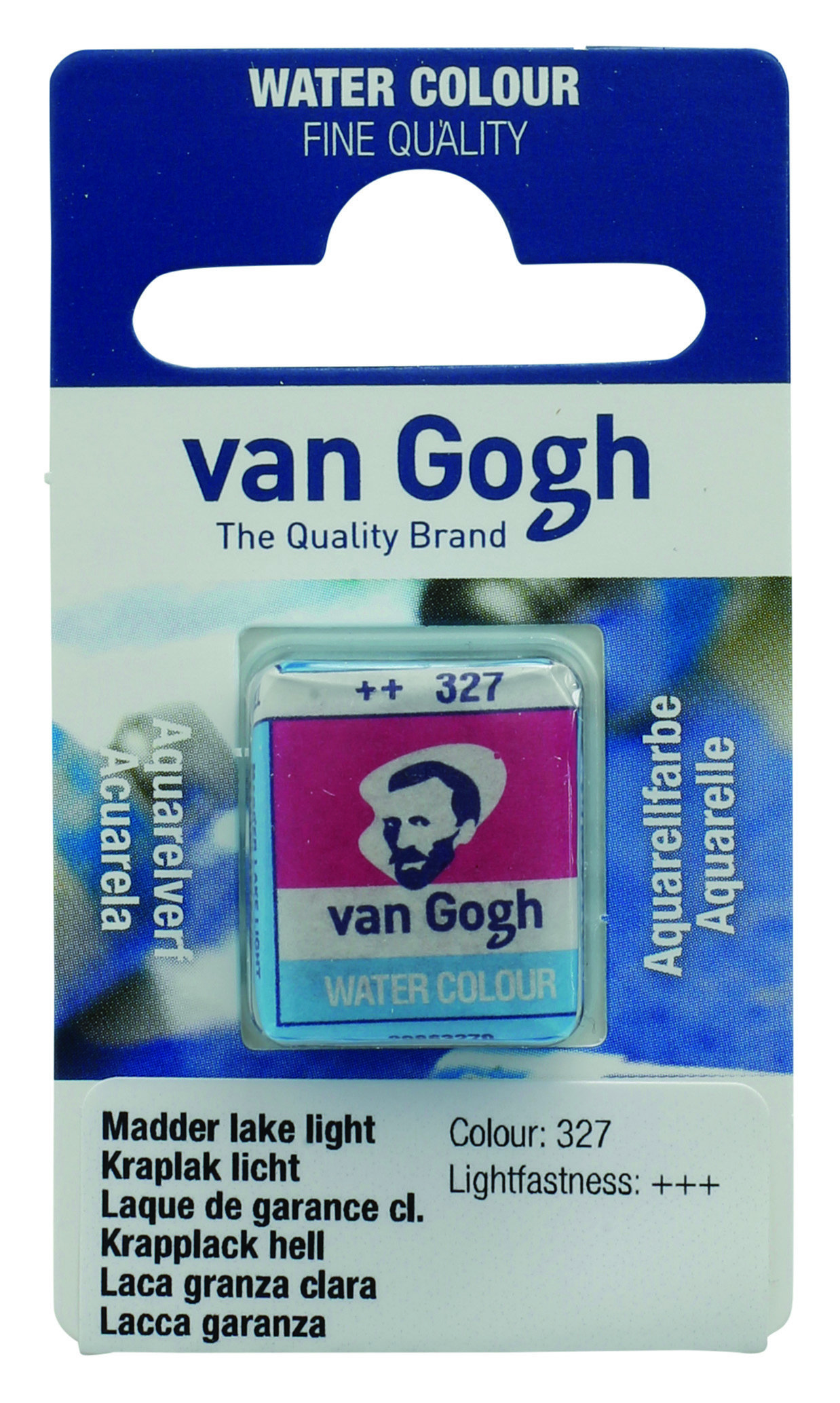 Van Gogh Watercolour Pan Madder Lake Light 1 piece
