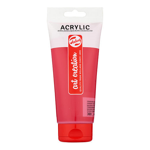 Talens Art Creation Acrylic Colour Tube 200 ml Primary Magenta