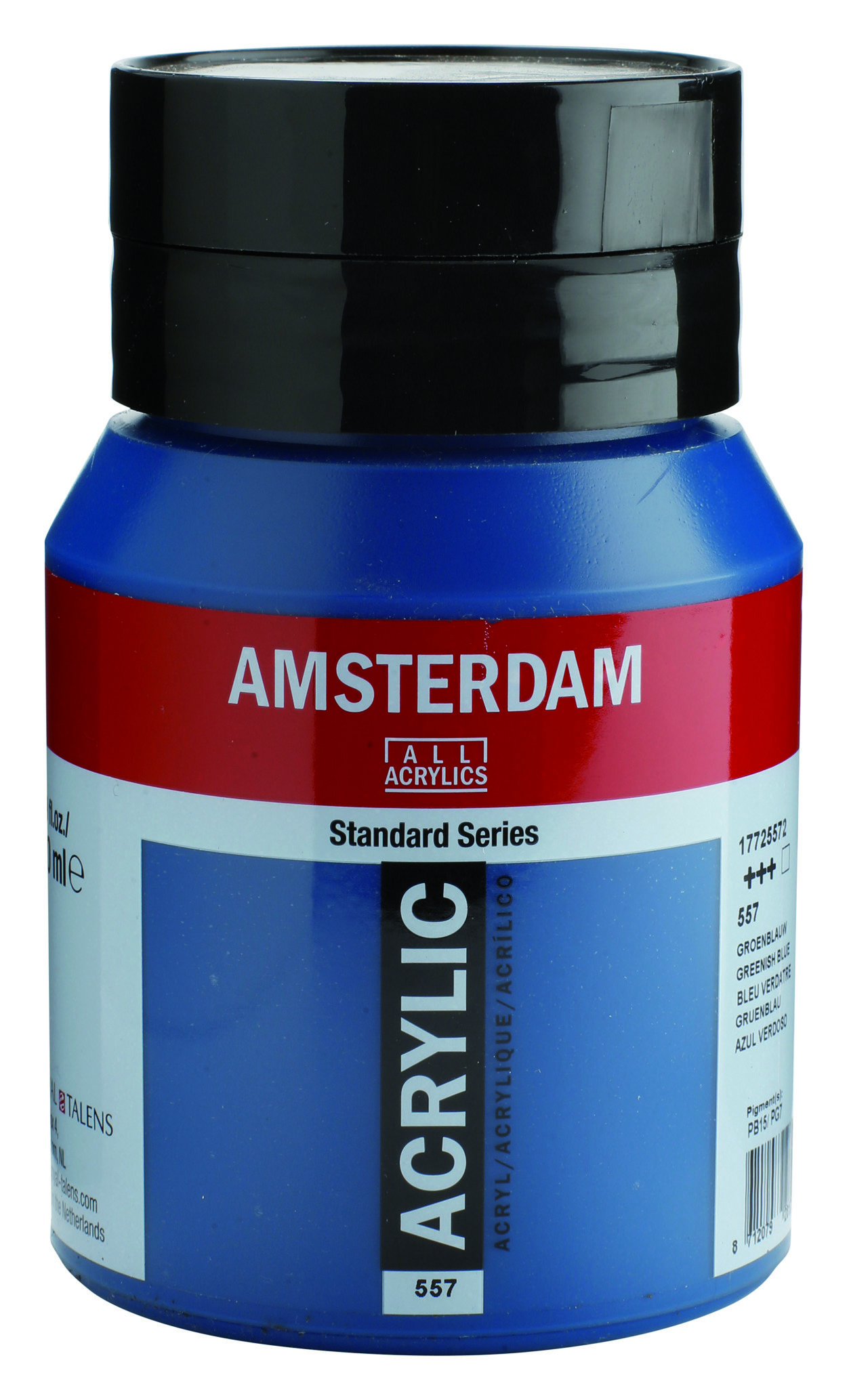 Amsterdam Standard Series Acrylic Jar 500 ml Greenish Blue