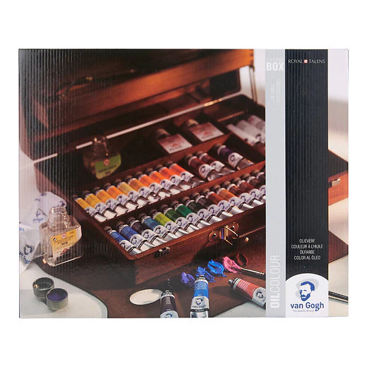 Van Gogh Superior Oil Colour Wooden Box  Set