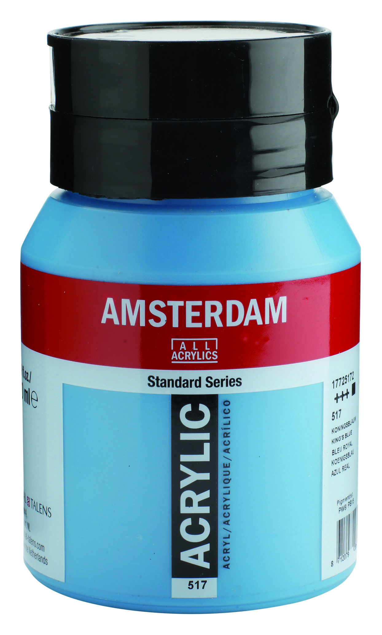 Amsterdam Standard Series Acrylic Jar 500 ml King's Blue