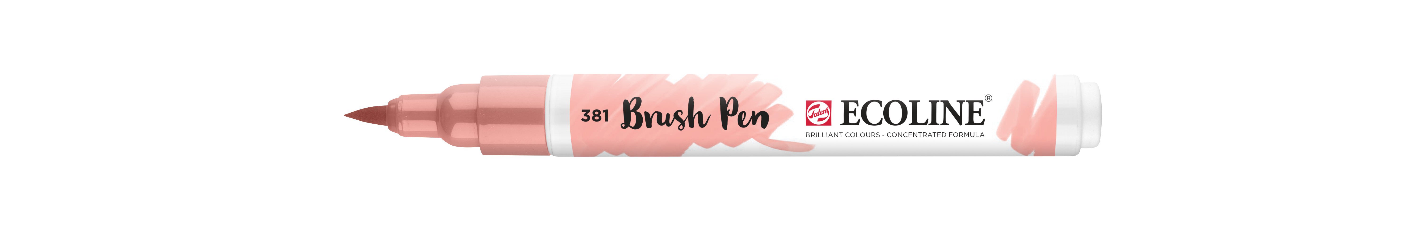 Ecoline Brush Pen Pastel Red 1 piece