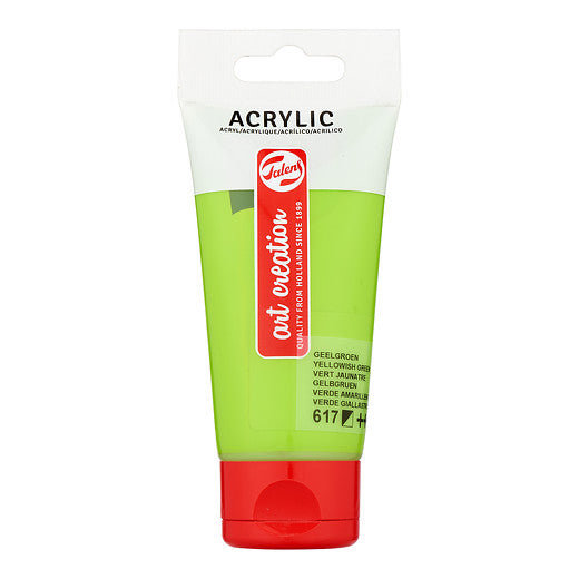 Talens Art Creation Acrylic Colour Tube 75 ml Yellowish Green
