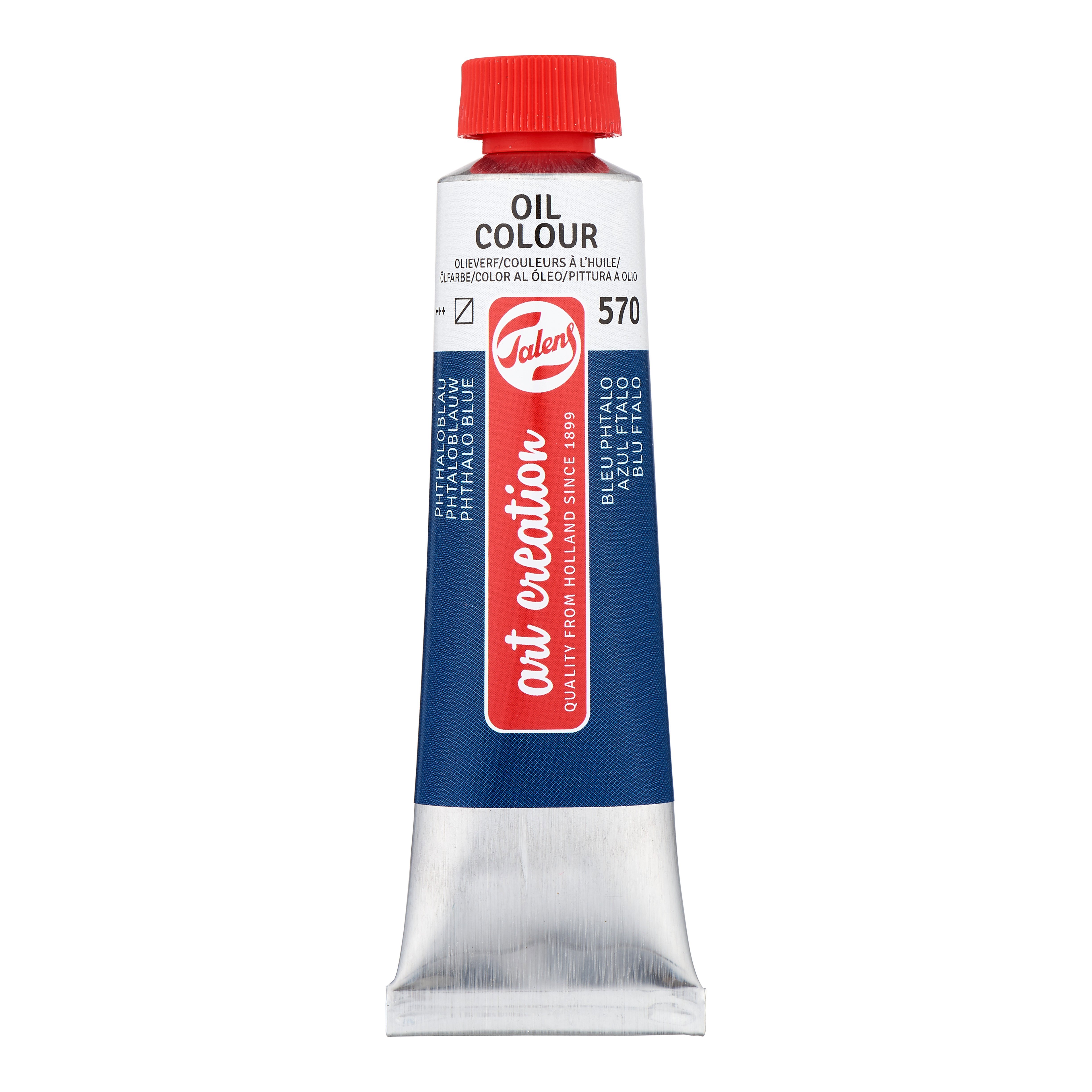 Talens Art Creation Oil Colour Tube 40 ml Phthalo Blue