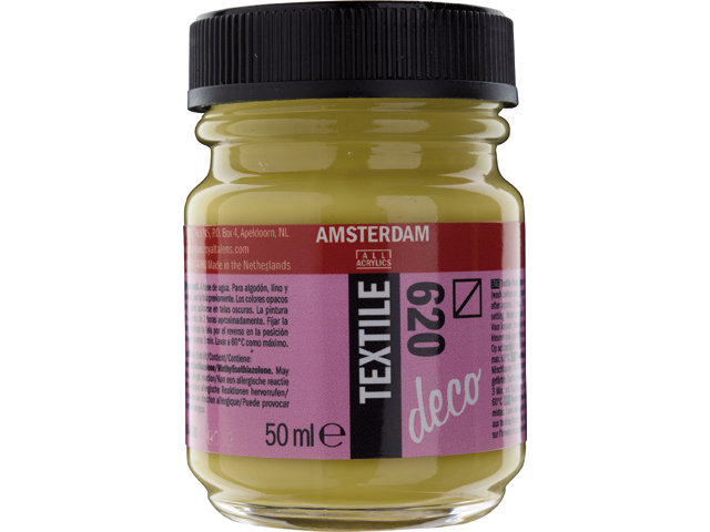 Amsterdam Acrylics Textile Paint Olive Green 50ml