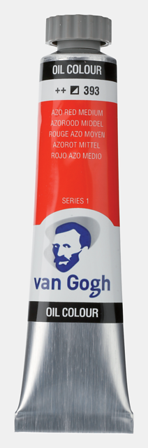 Van Gogh Oil Colour Tube 20 ml Azo Red Medium Thumbnail