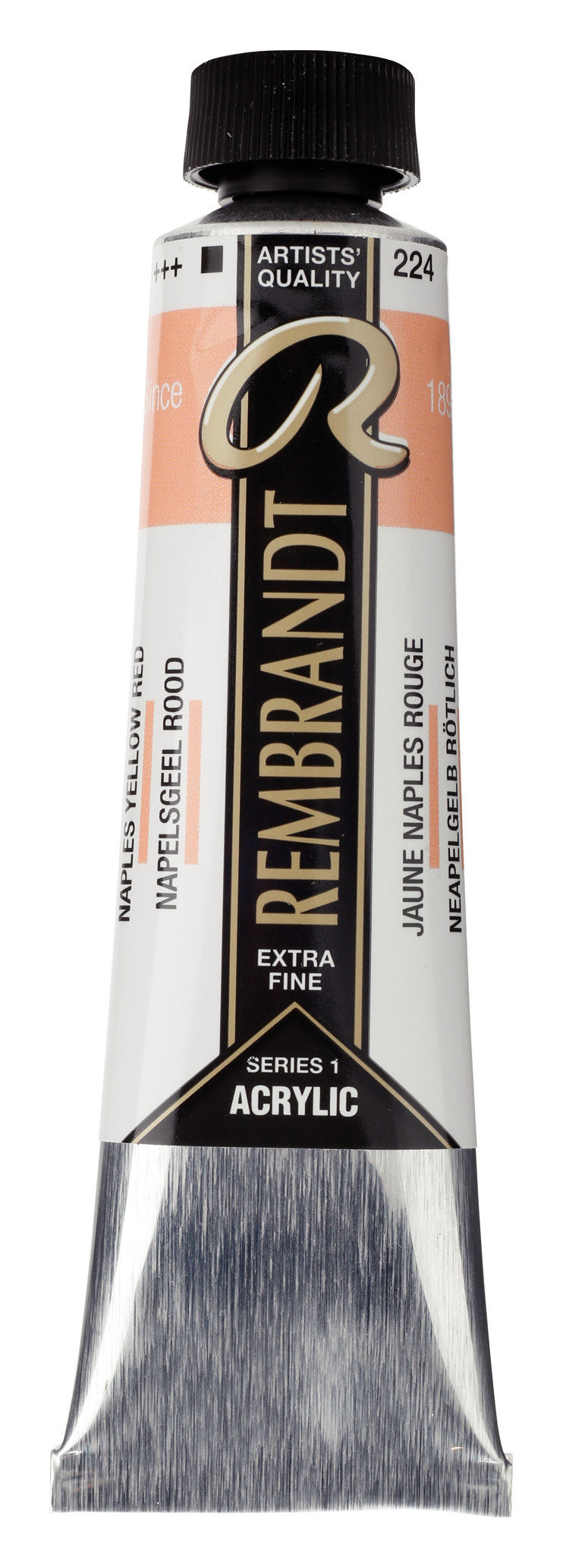 Rembrandt Acrylic Colour Tube 40 ml Naples Yellow Red