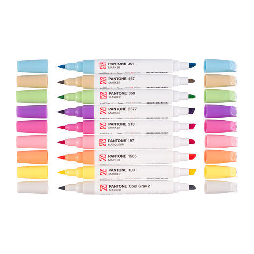 Talens Pantone Set Pastel x9 Markers Thumbnail