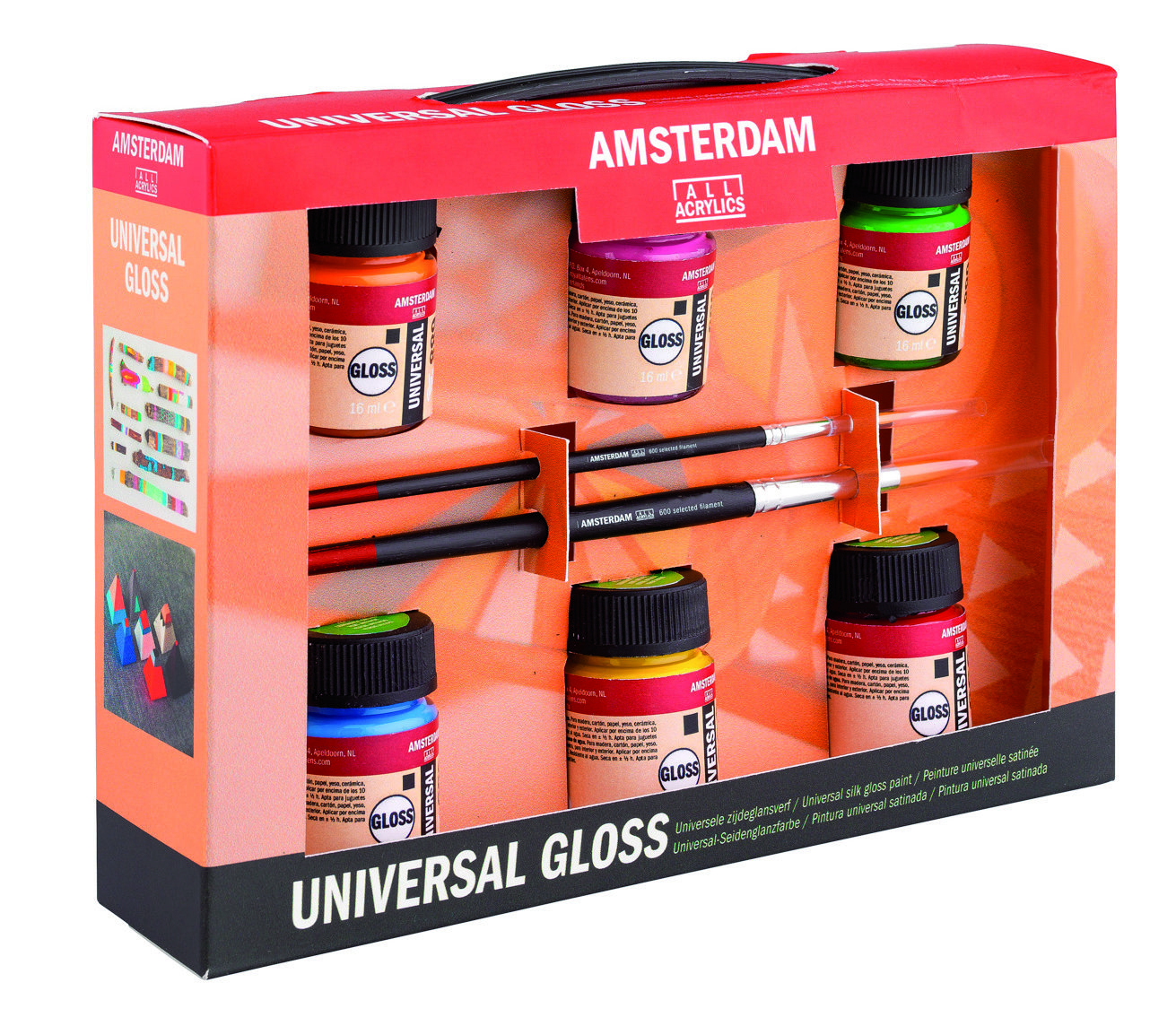Amsterdam Acrylics Universal Gloss Paint Starter Set