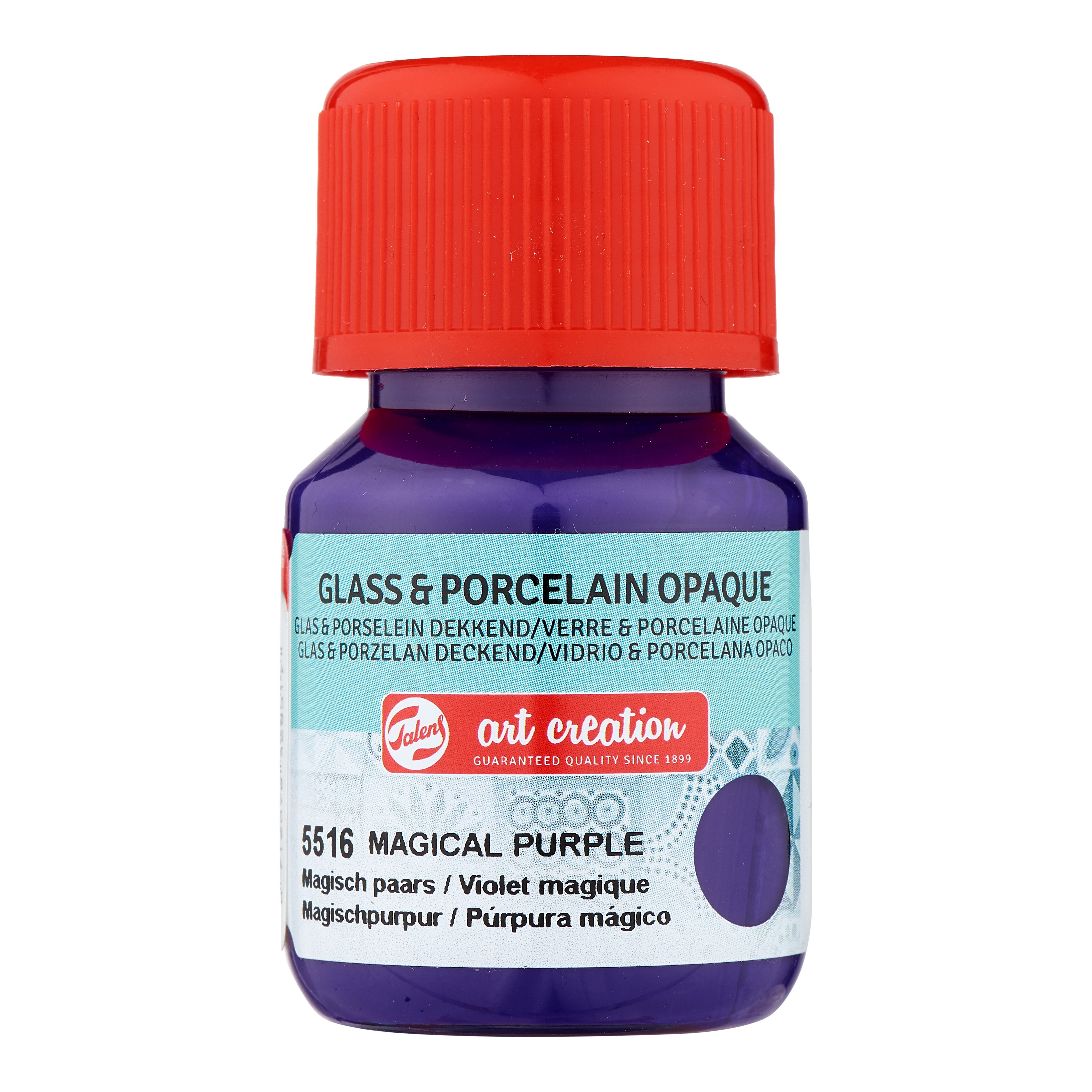 Talens Art Creation Glass & Porcelain Opaque Bottle 30 ml Magical Purple
