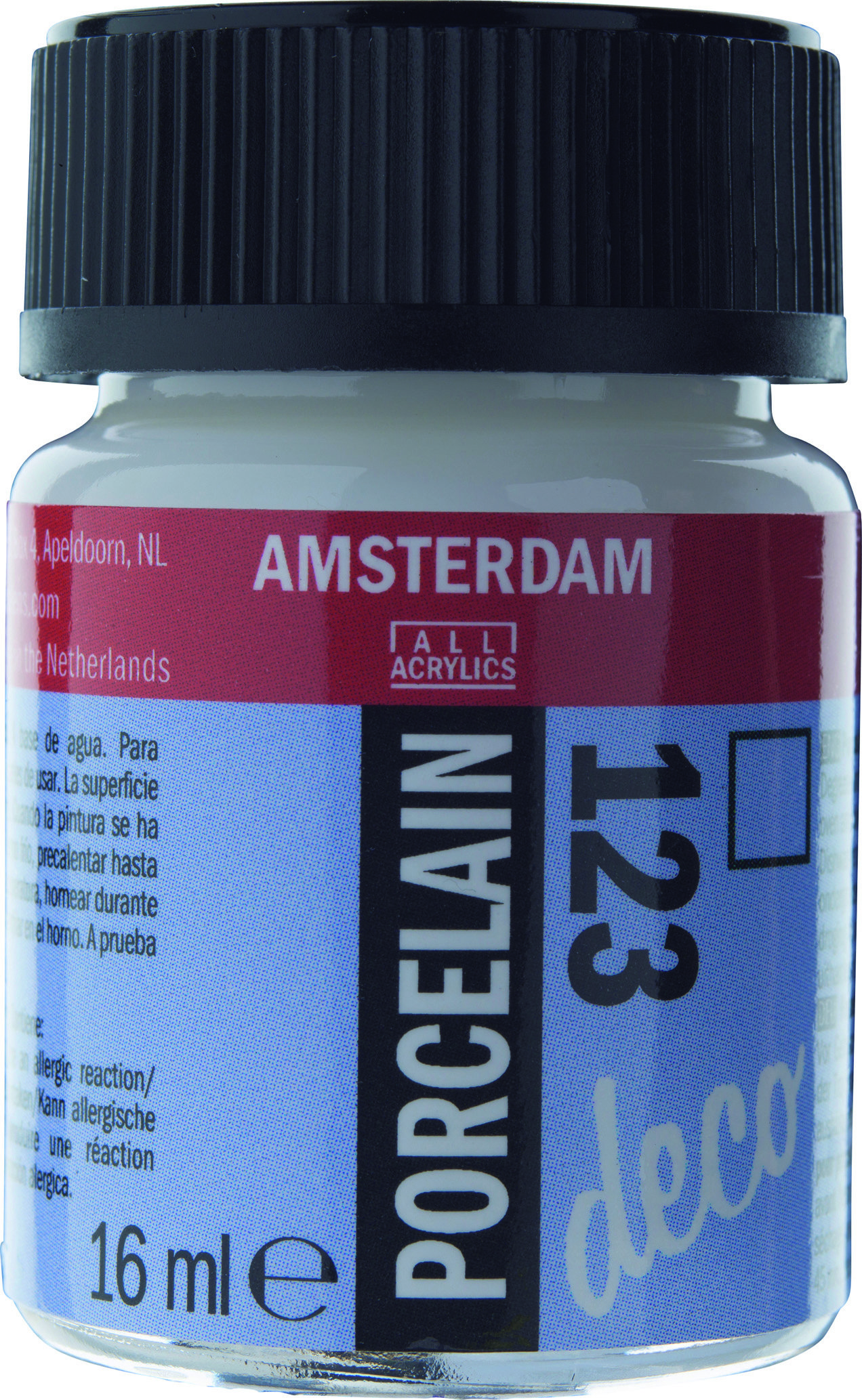 Amsterdam Acrylics Porcelain Paint Matte Colourless 16ml