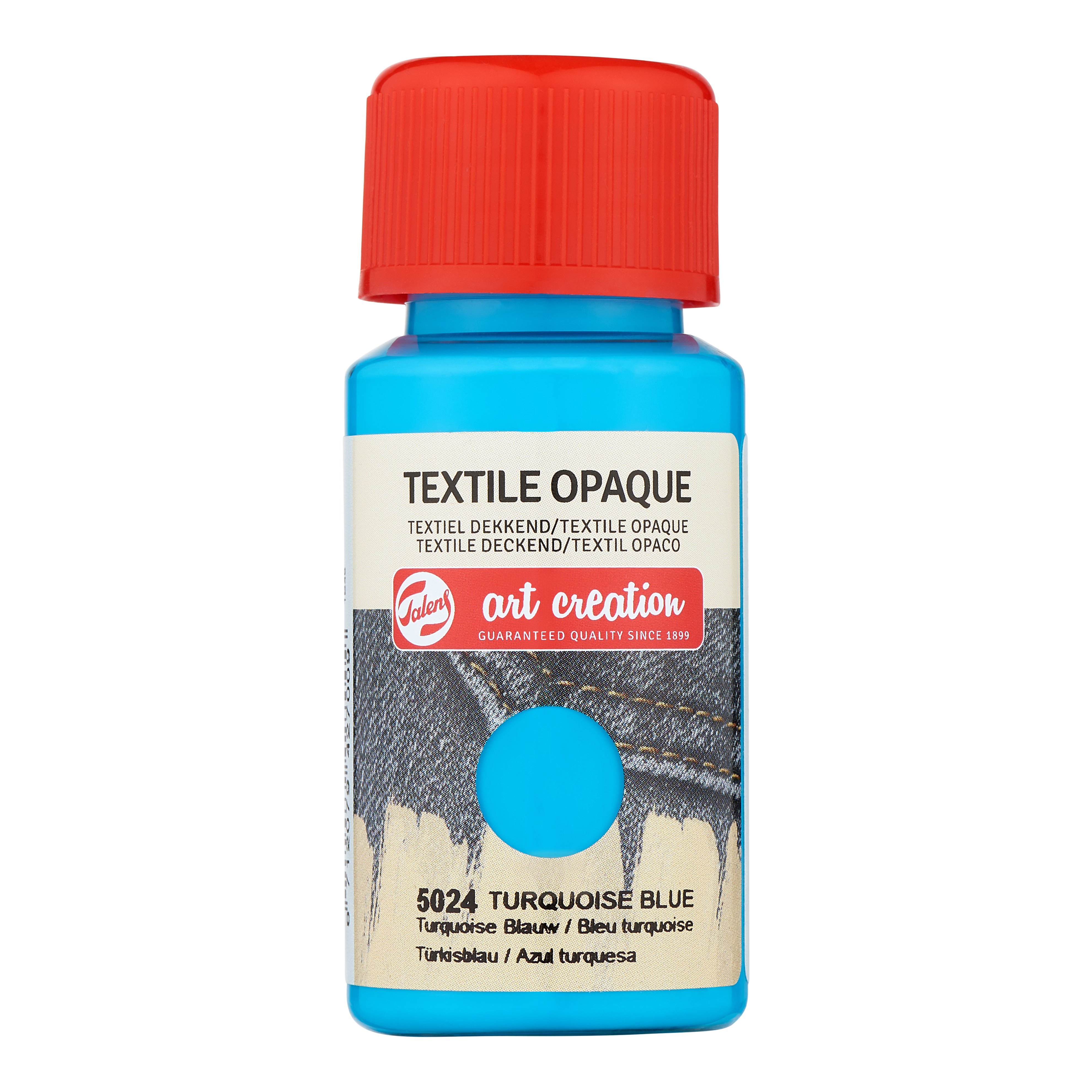 Talens Art Creation Textile Opaque Bottle 50 ml Turquoise Blue