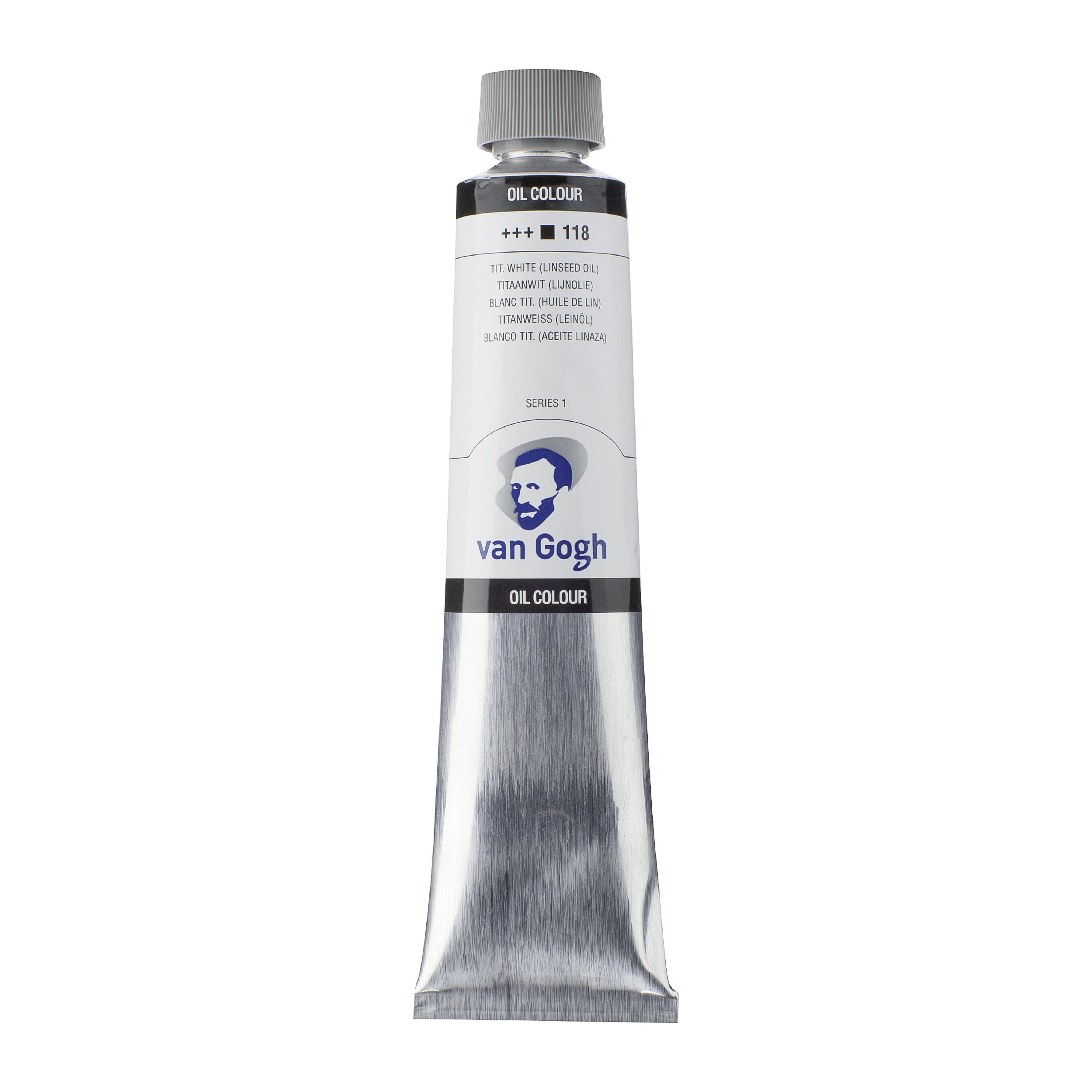 Van Gogh Oil Colour Tube 200 ml Titanium White (Linseed Oil)