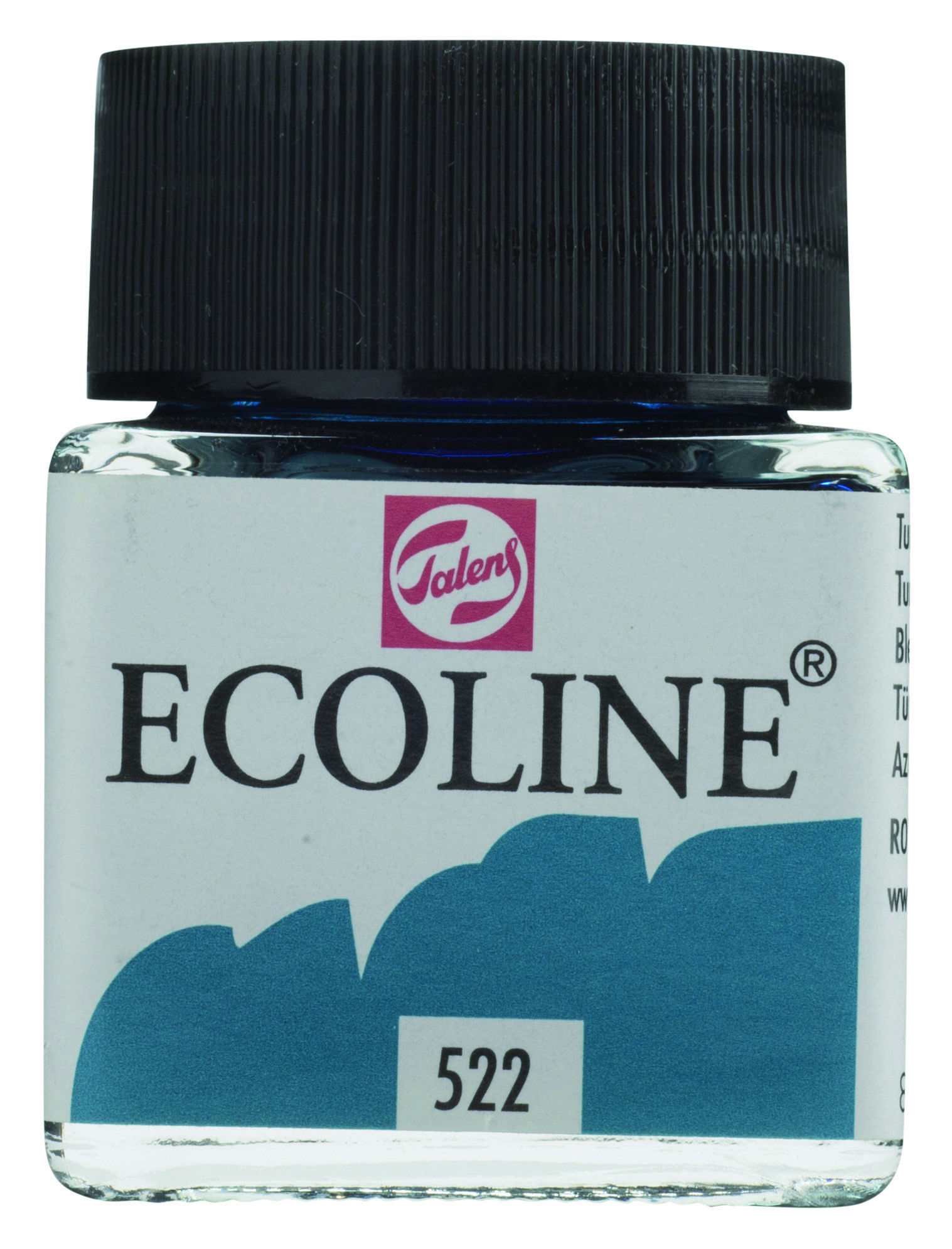 Ecoline Liquid Watercolour Bottle 30 ml Turquoise Blue