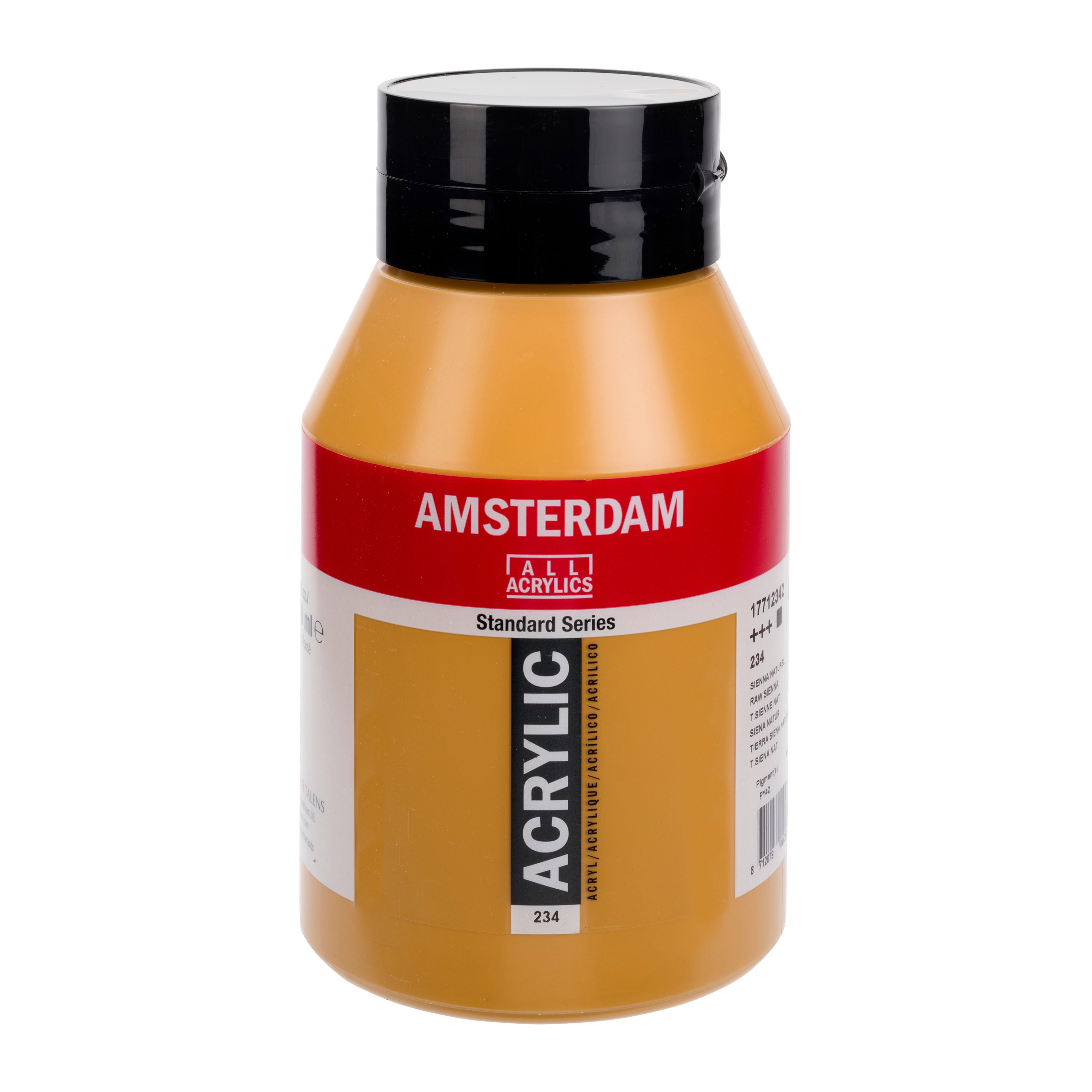 Amsterdam Standard Series Acrylic Jar 1000 ml B Raw Sienna