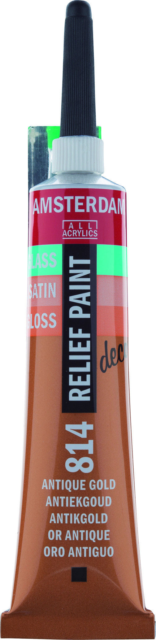 Amsterdam Acrylics Relief Paint Antique Gold 20ml