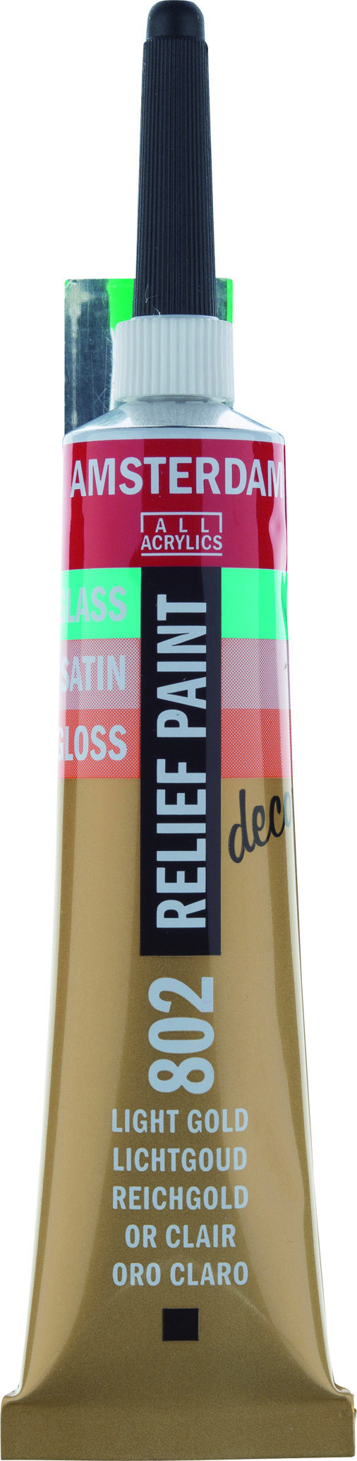 Amsterdam Acrylics Relief Paint Light Gold 20ml