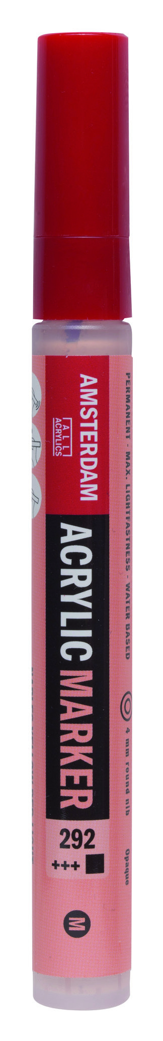 Amsterdam Acrylic Marker 4 mm Naples Yellow Red Light
