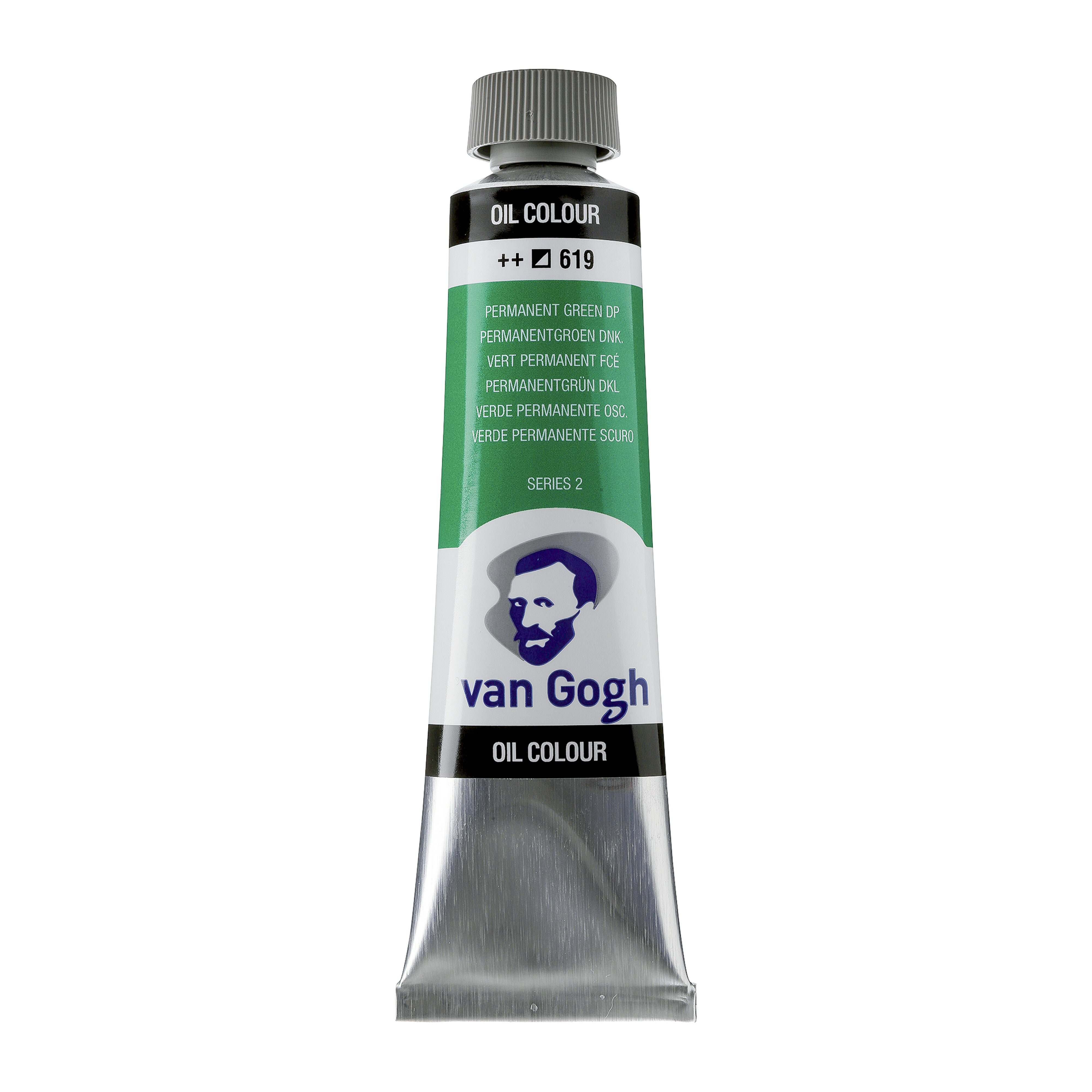 Van Gogh Oil Colour Tube 40 ml Permanent Green Deep