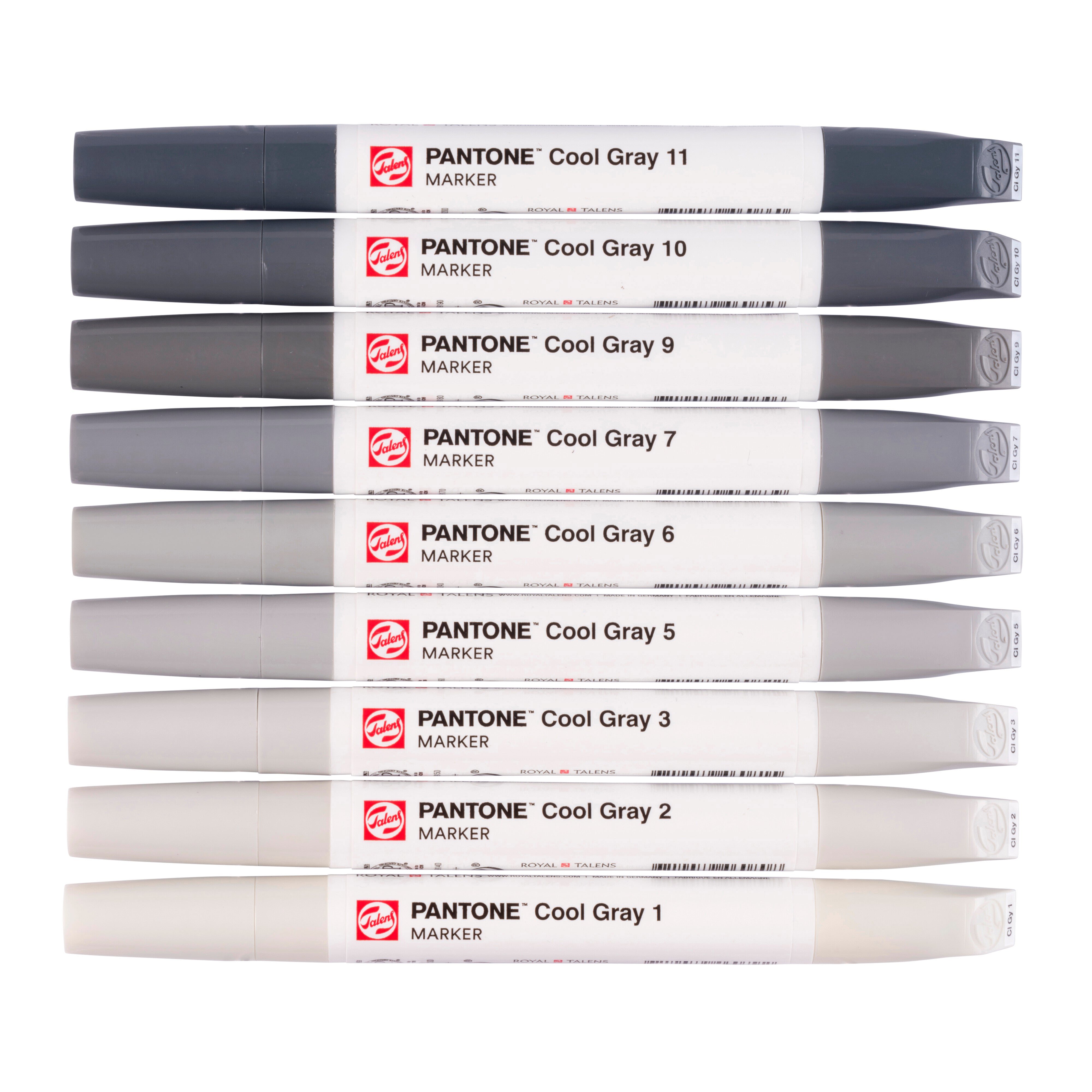 Talens Pantone Set Cool Gray x9 Markers Thumbnail