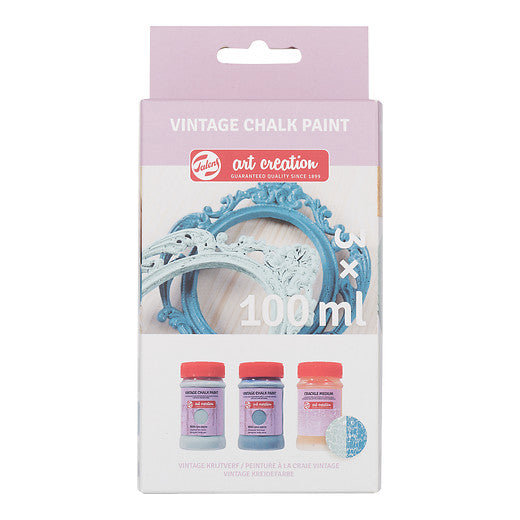 Talens Art Creation Vintage Blue Chalk Set 2 Pieces + Bonus