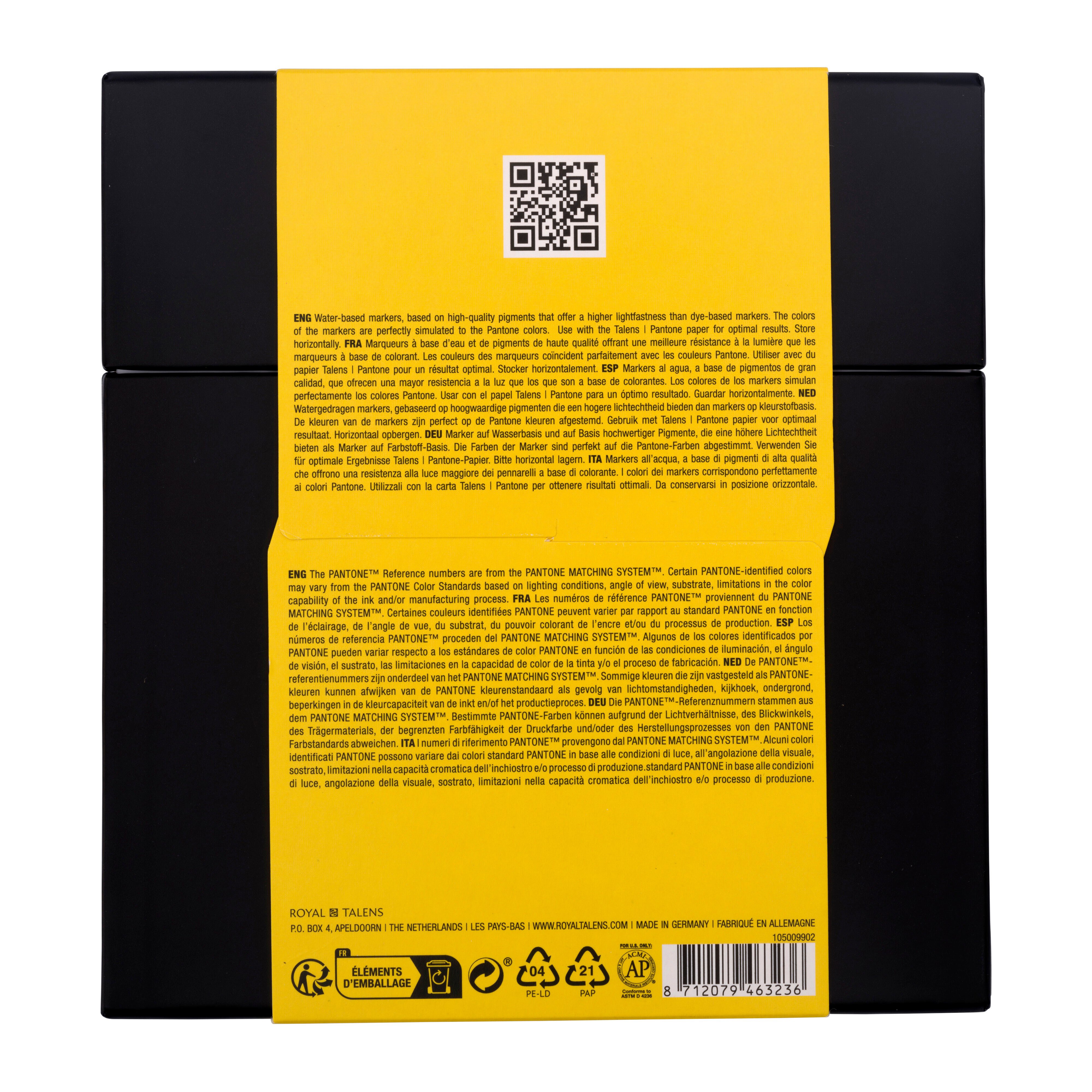 Talens Pantone Set Yellow x9 Markers Thumbnail