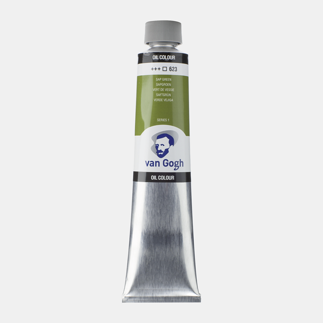 Van Gogh Oil Colour Tube 200 ml Sap Green Thumbnail