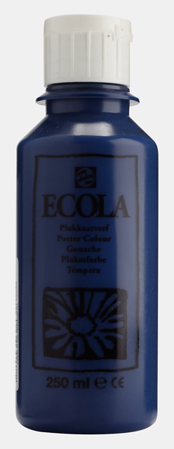Ecola Gouache Bottle 250 ml Prussian Blue Thumbnail