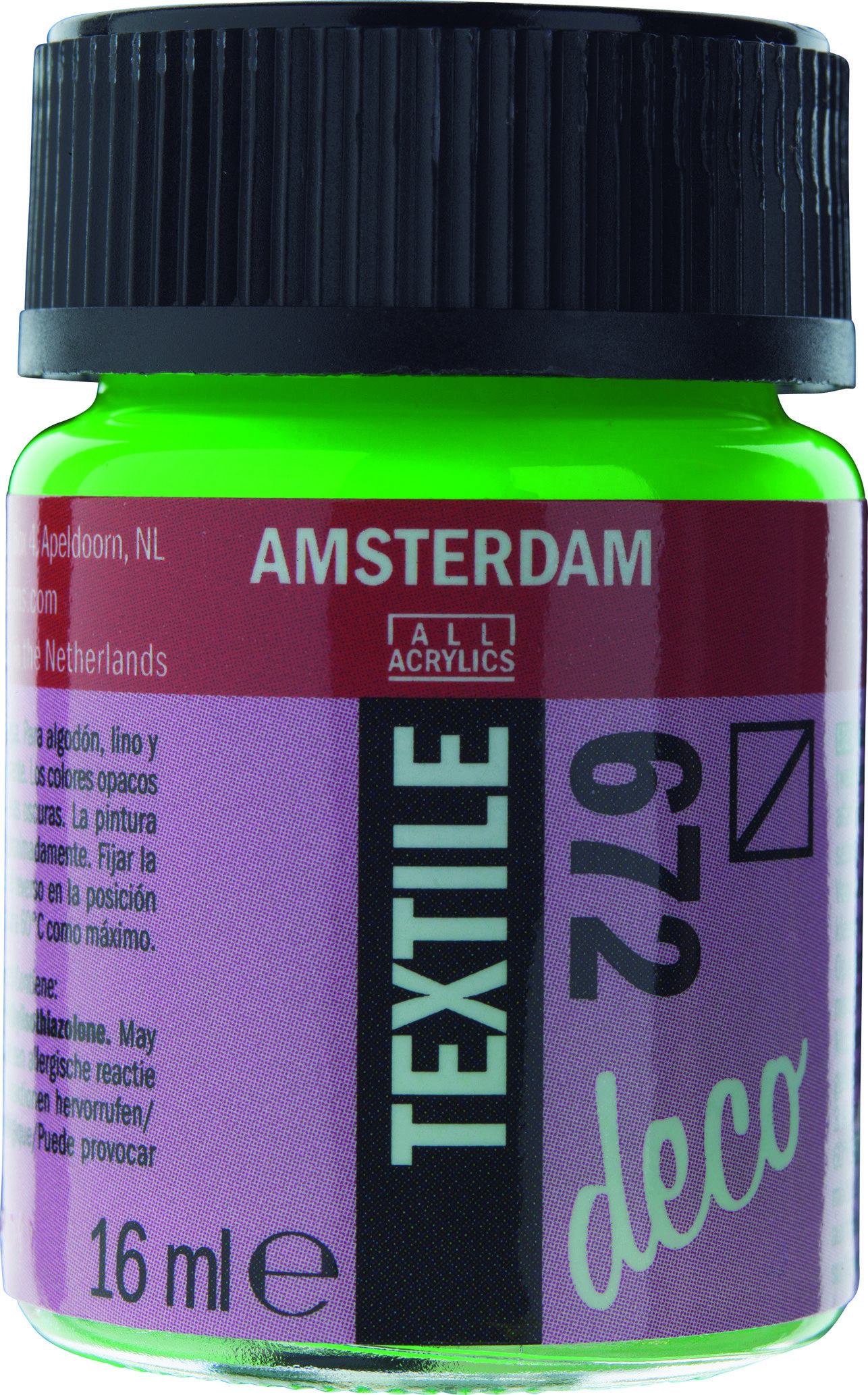 Amsterdam Acrylics Textile Paint Reflex Green 16ml