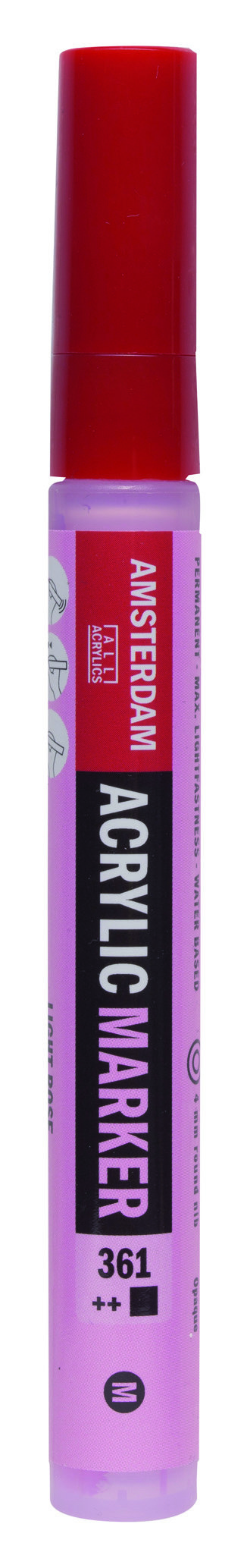 Amsterdam Acrylic Marker 4 mm Light Rose
