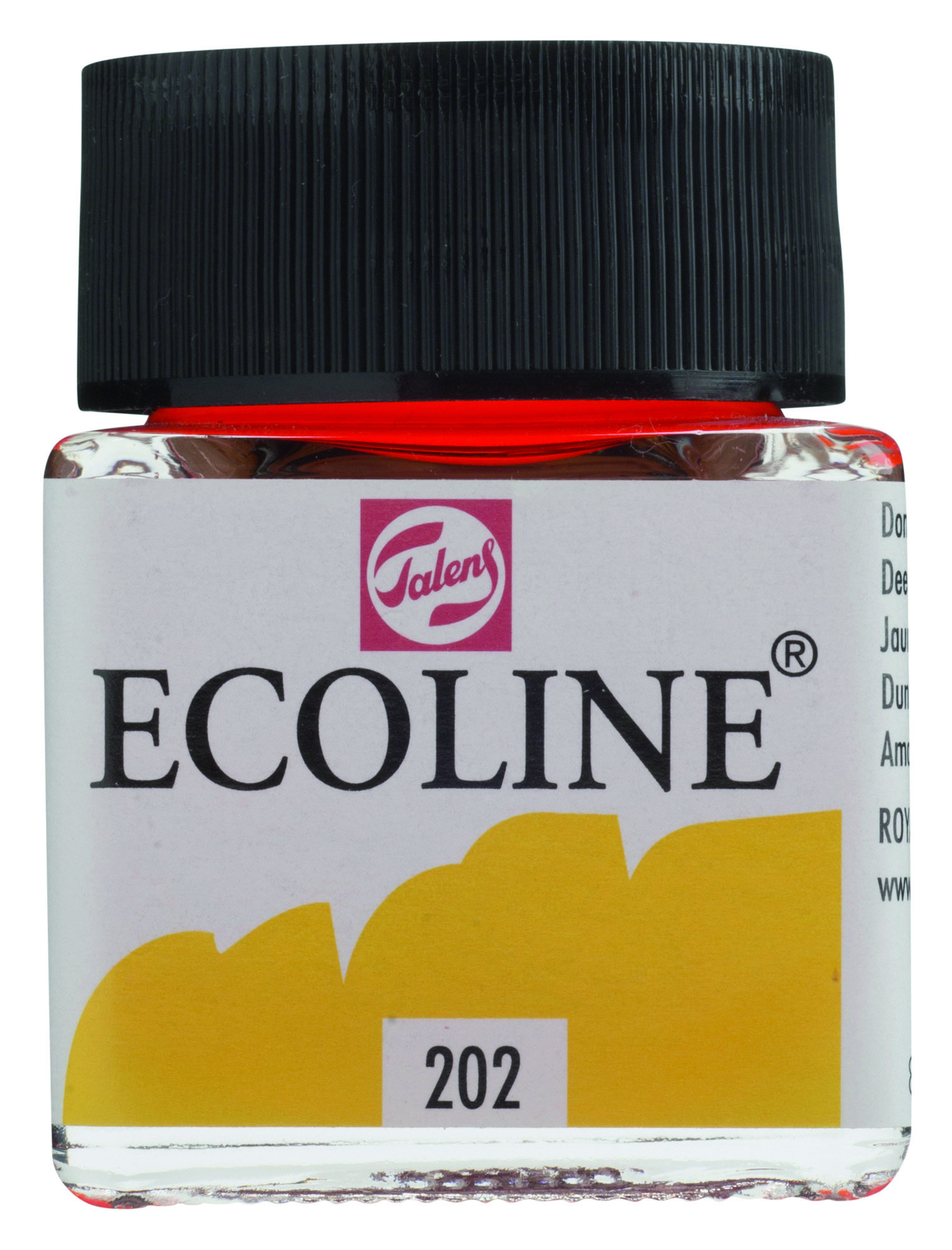 Ecoline Liquid Watercolour Bottle 30 ml Deep Yellow