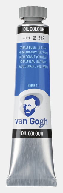 Van Gogh Oil Colour Tube 20 ml B Cobalt Blue (Ultramarine) Thumbnail