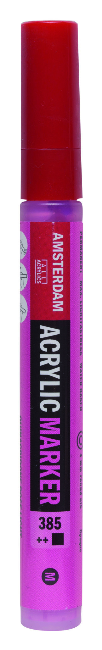 Amsterdam Acrylic Marker 4 mm Quinacridone Rose Light