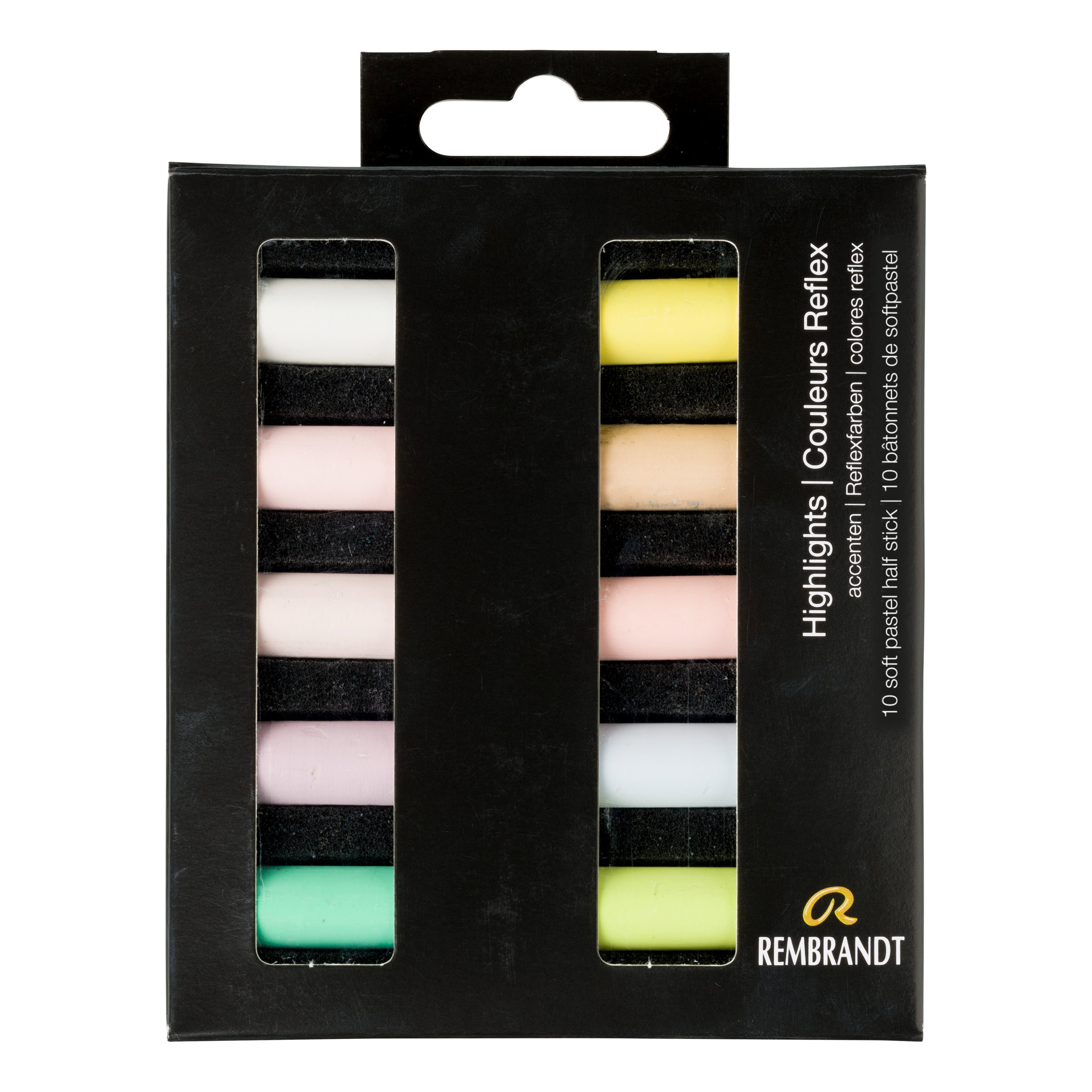 Rembrandt Soft Pastels – Highlights Set – 10 Half Sticks