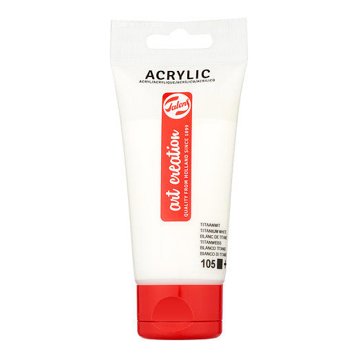 Talens Art Creation Acrylic Colour Tube 75 ml Titanium White