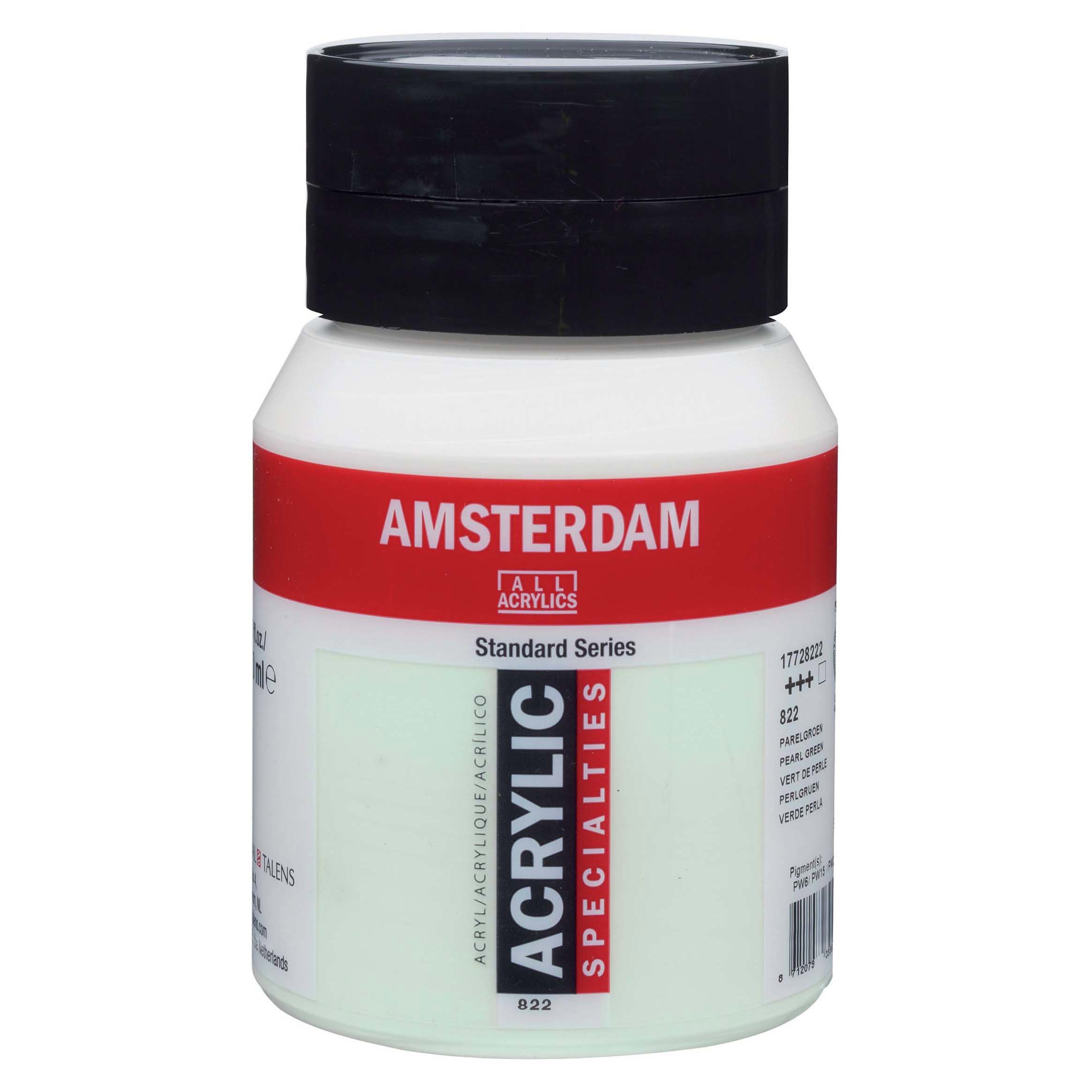 Amsterdam Standard Series Acrylic Jar 500 ml Pearl Green