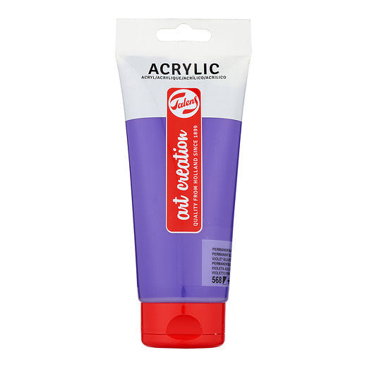 Talens Art Creation Acrylic Colour Tube 200 ml Permanent Blue Violet