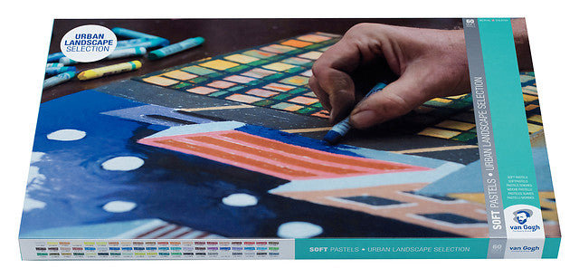 Van Gogh Soft Pastel Urban Landscape/Cityscape Set