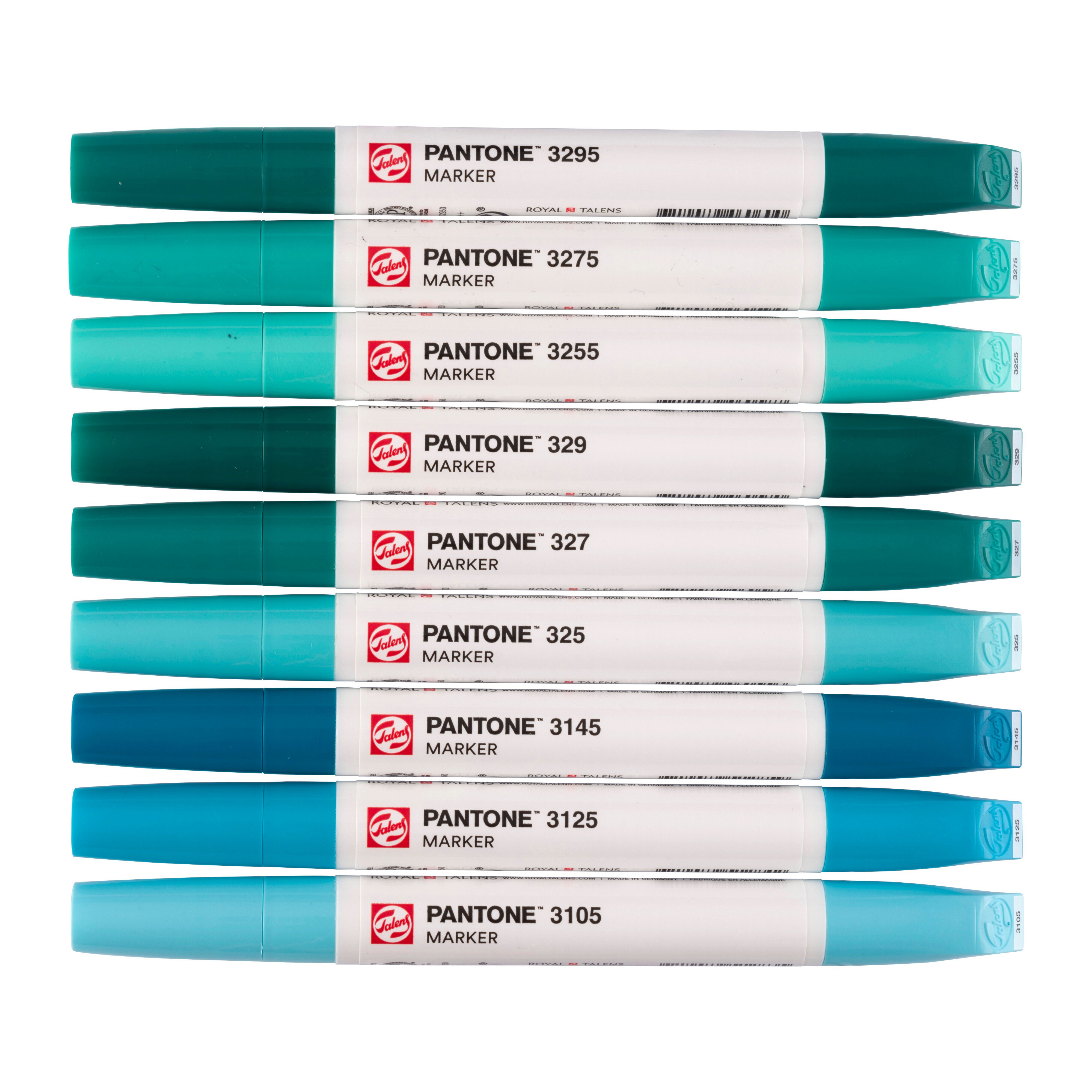 Talens Pantone Set Blue Green x9 Markers Thumbnail