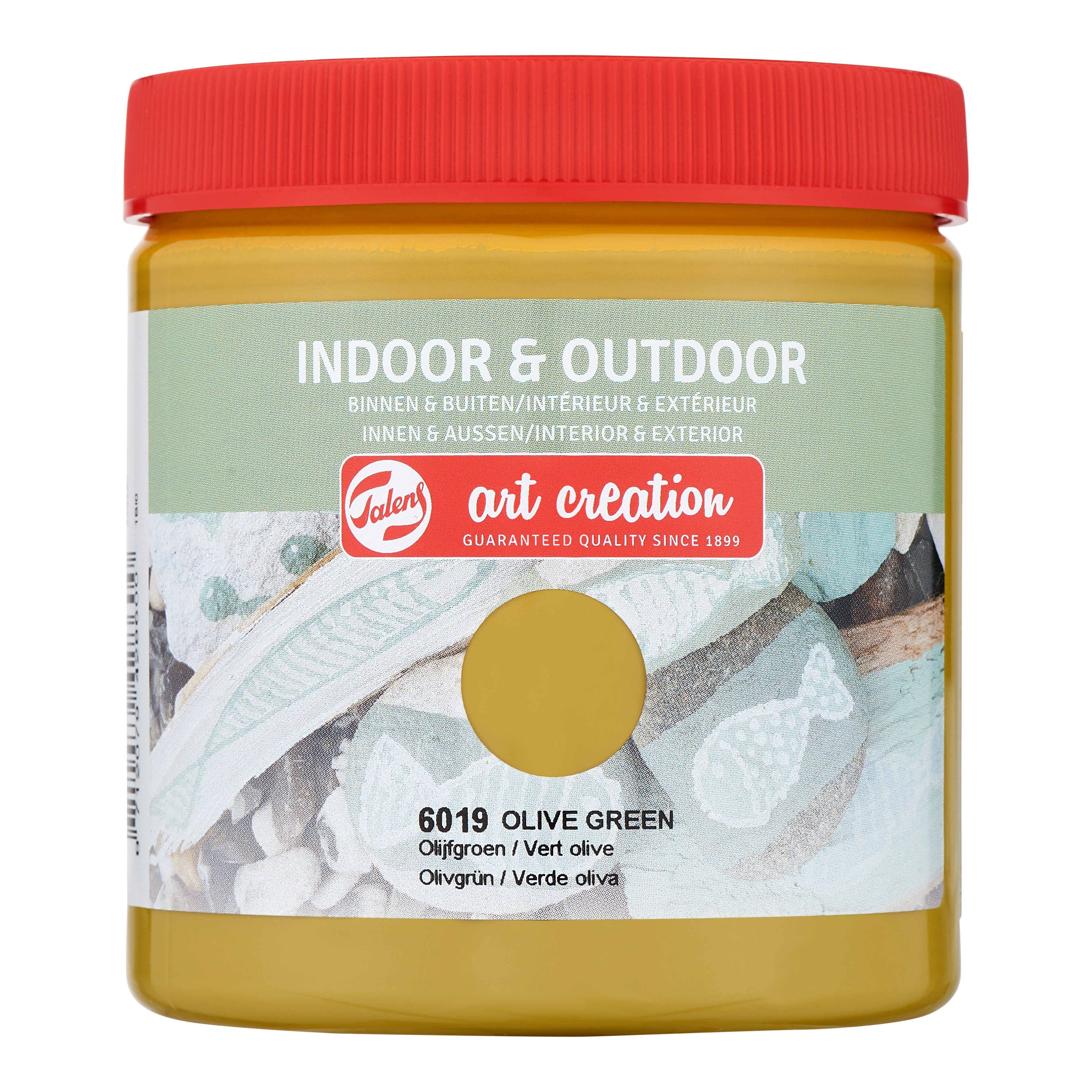 Talens Art Creation Indoor & Outdoor Jar 250 ml Olive Green