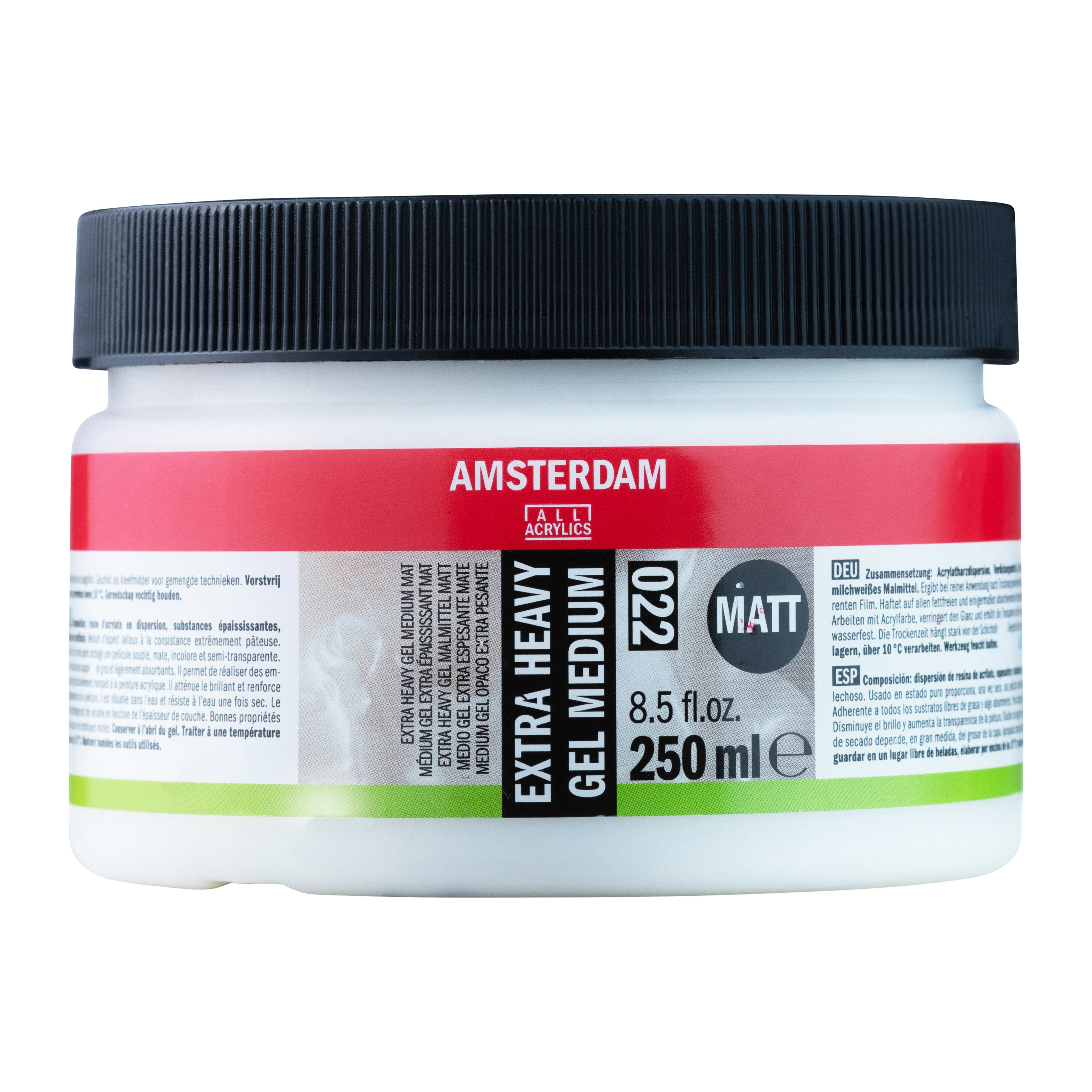 Amsterdam Extra heavy gel medium Matt 250 ml