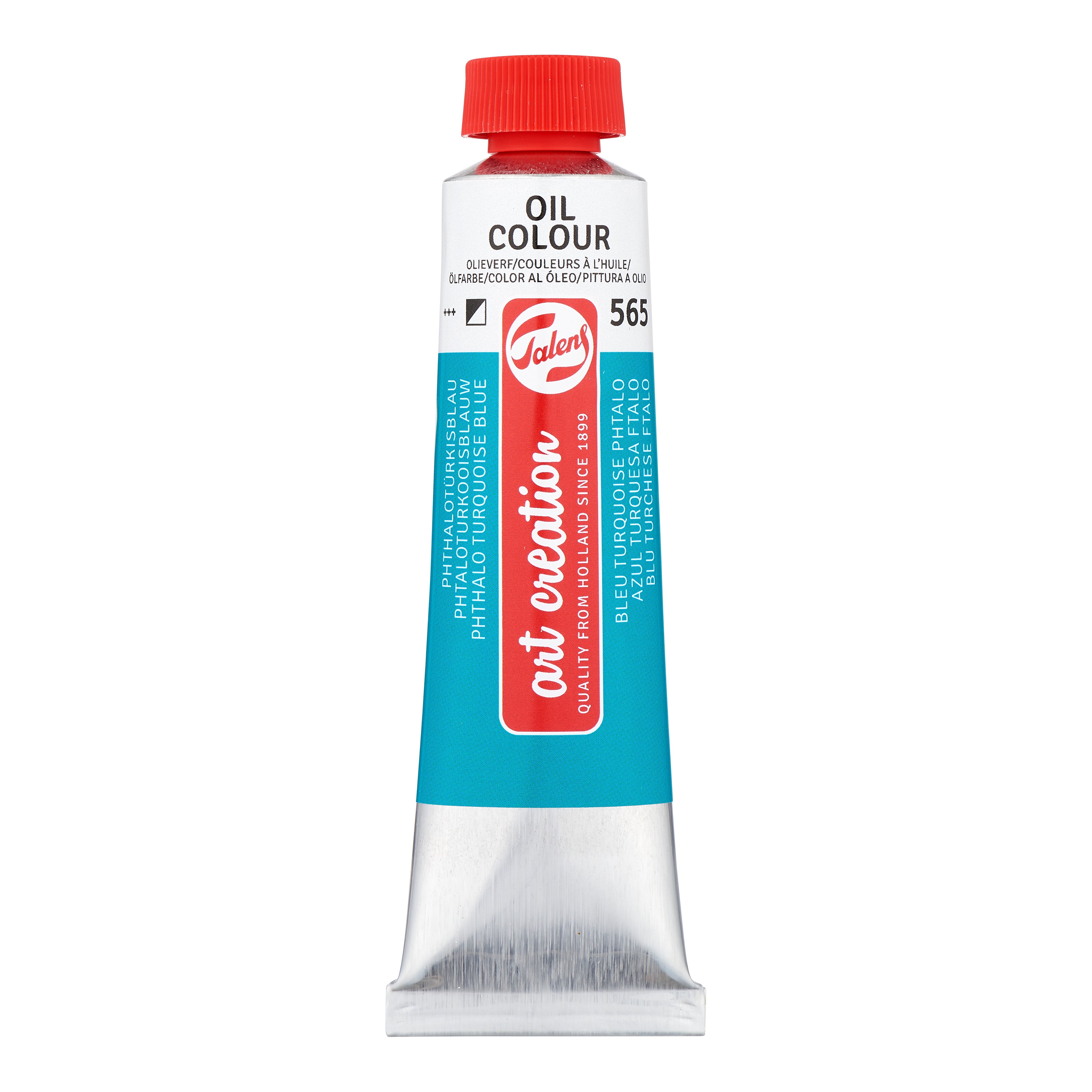 Talens Art Creation Oil Colour Tube 40 ml Phthalo Turquoise Blue