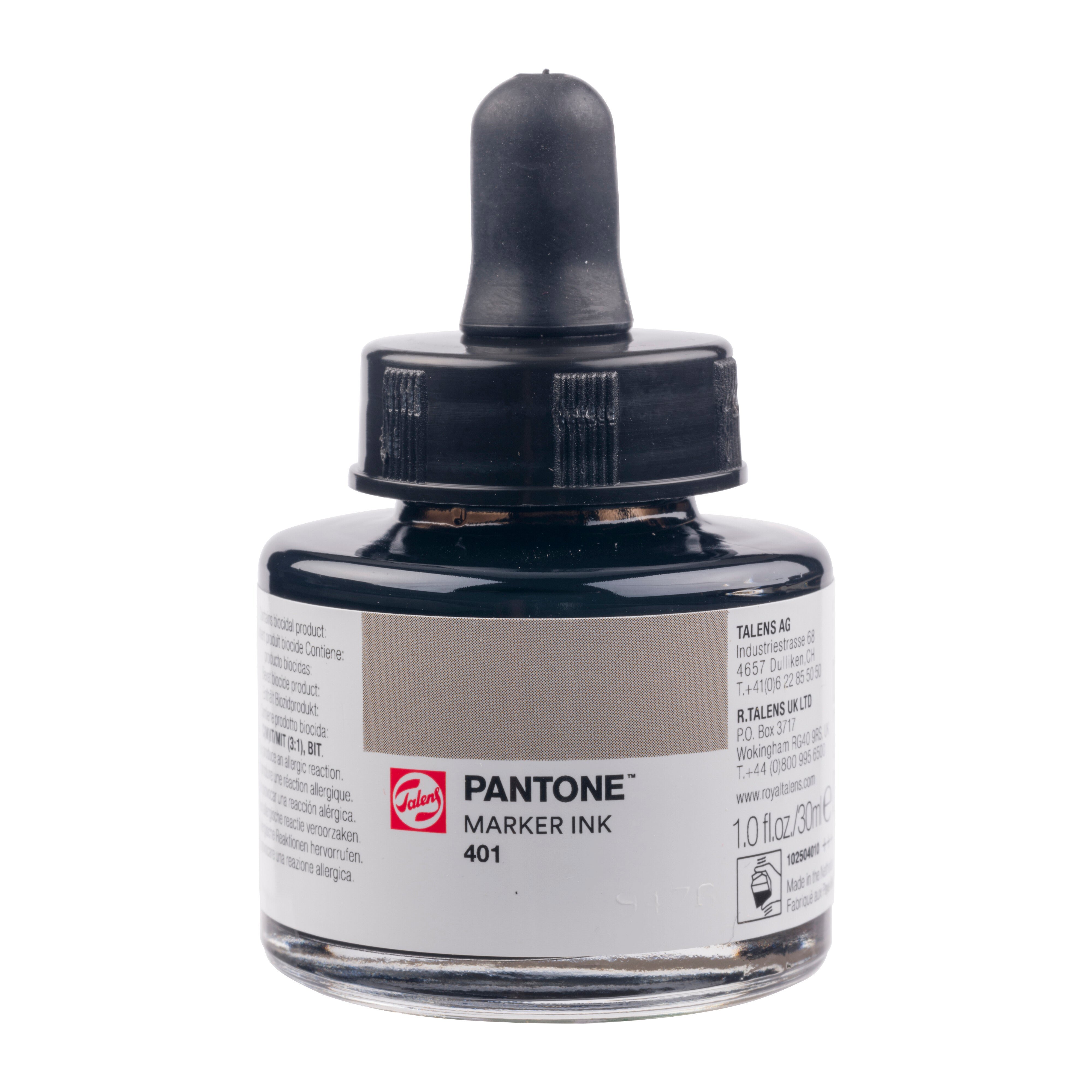 Talens Pantone Marker Ink 30ml Stone Gray